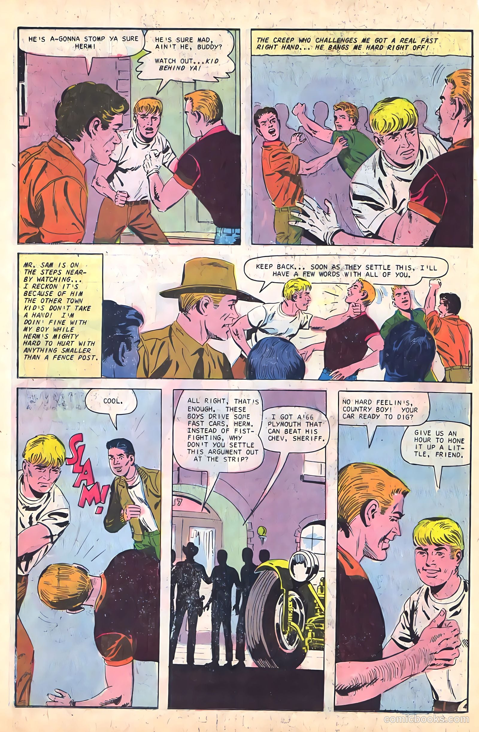 Hot Rods and Racing Cars #84 (1967) — page 22 of 36