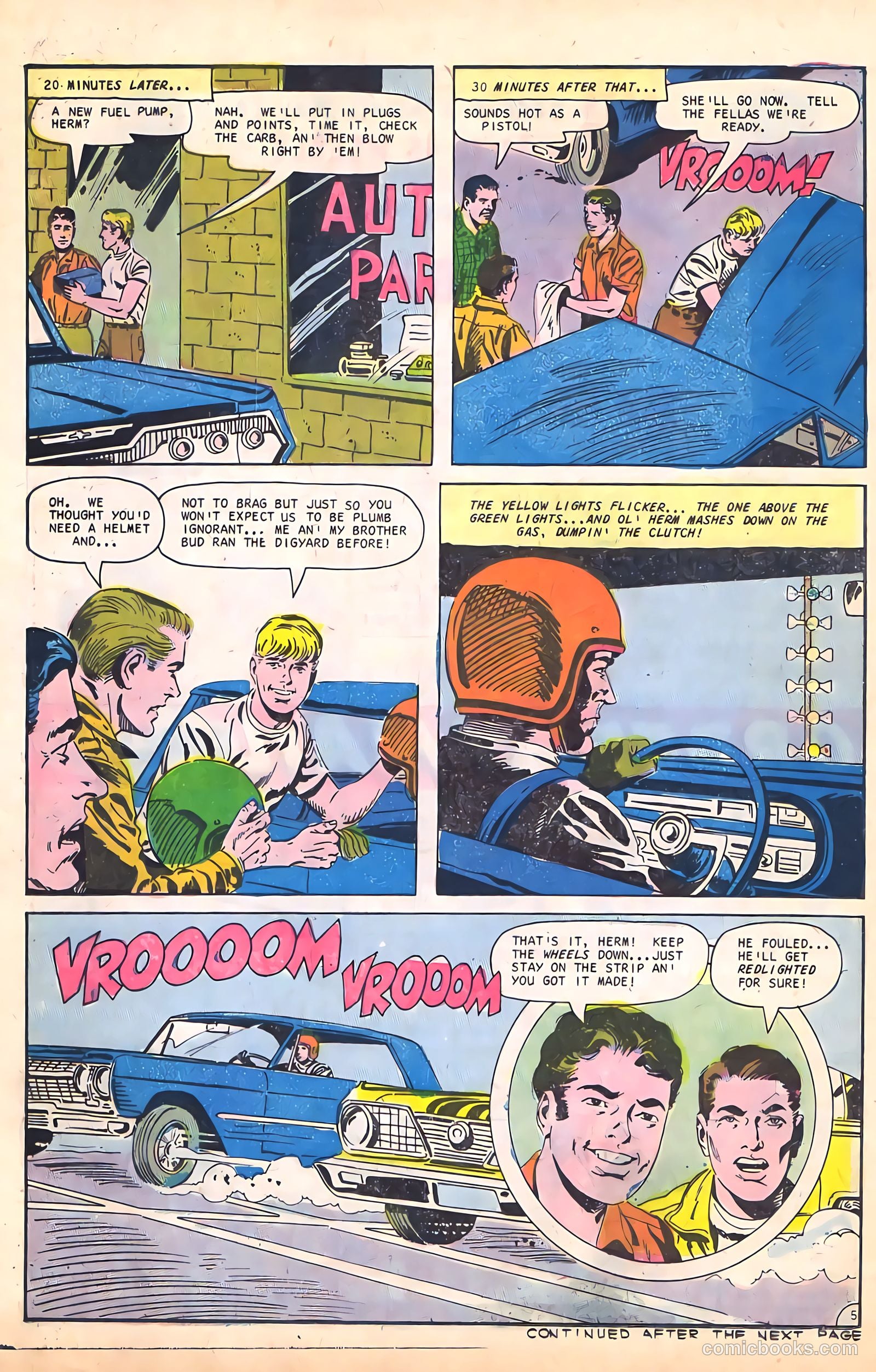 Hot Rods and Racing Cars #84 (1967) — page 24 of 36
