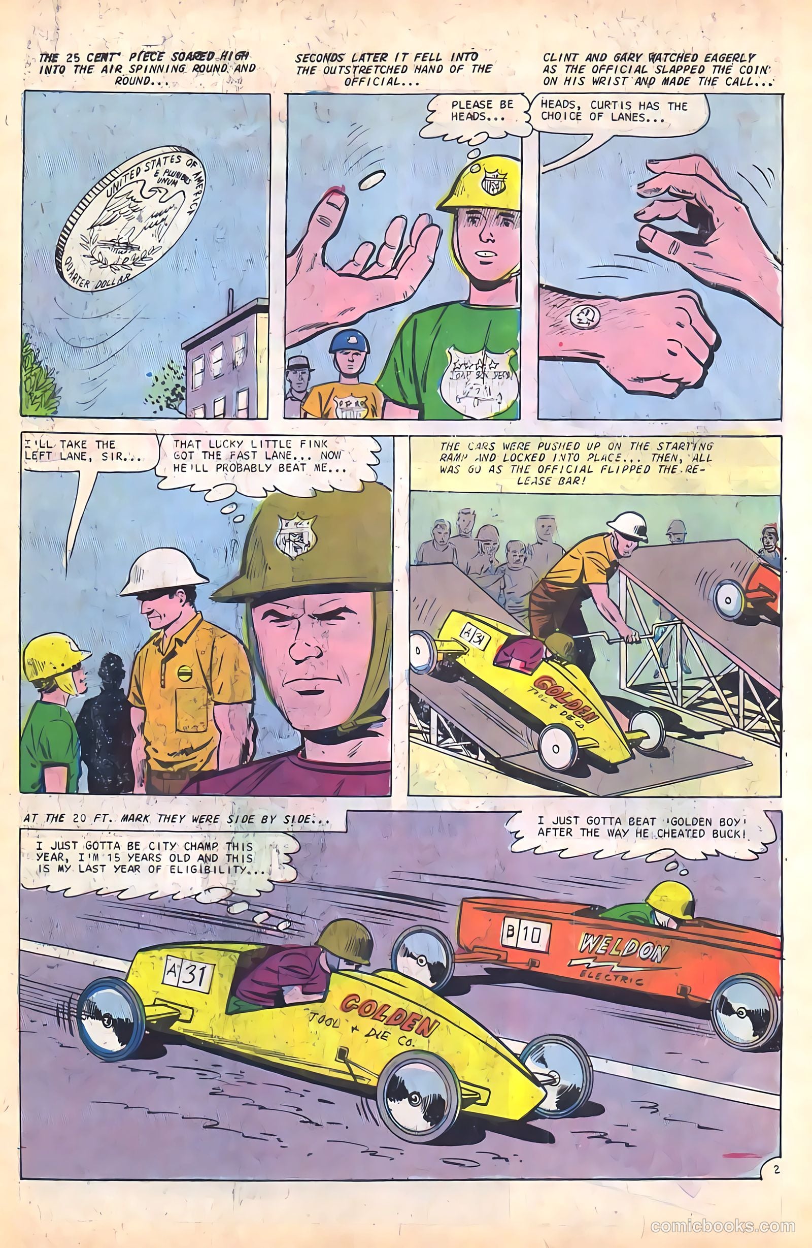 Hot Rods and Racing Cars #84 (1967) — page 27 of 36