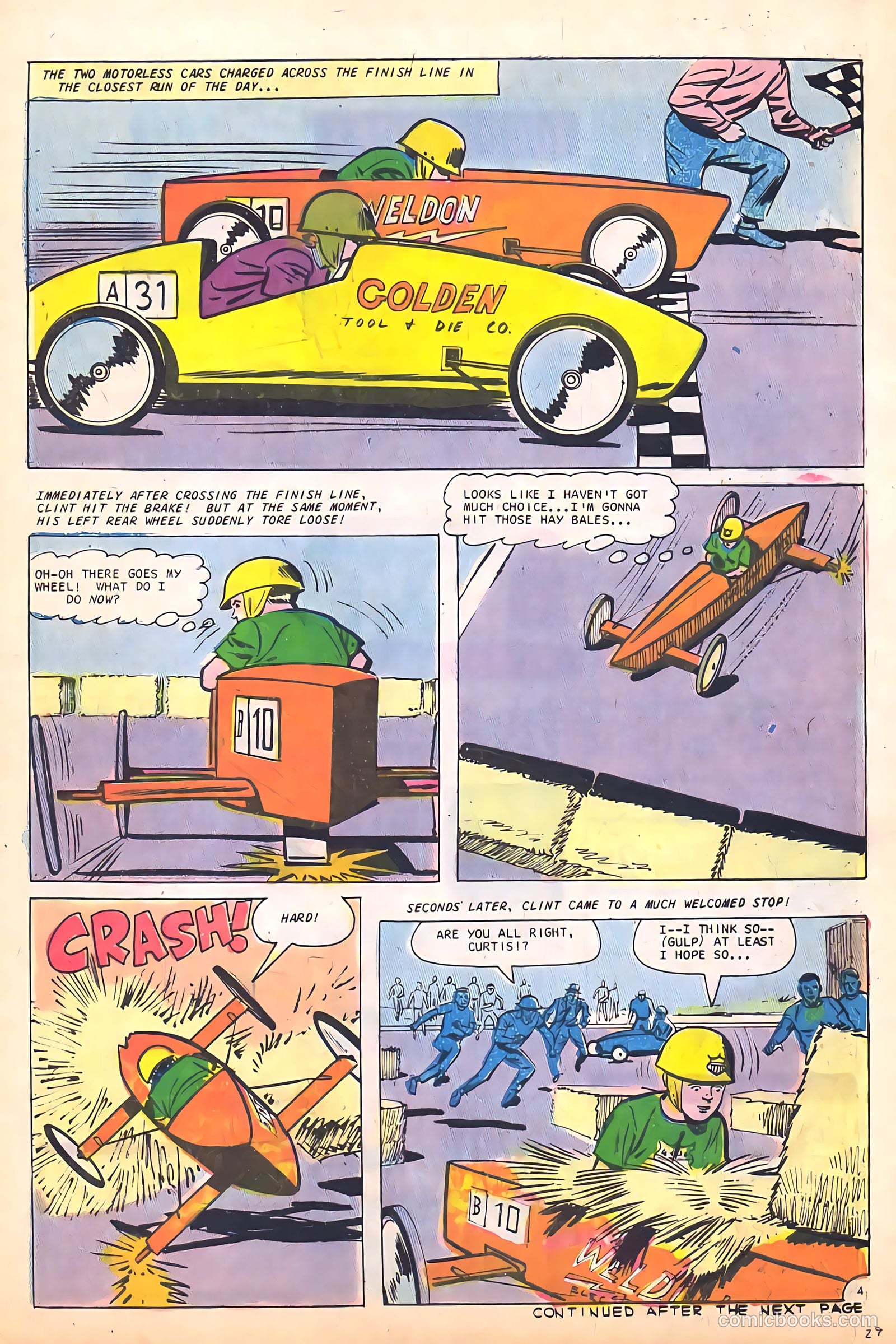 Hot Rods and Racing Cars #84 (1967) — page 29 of 36