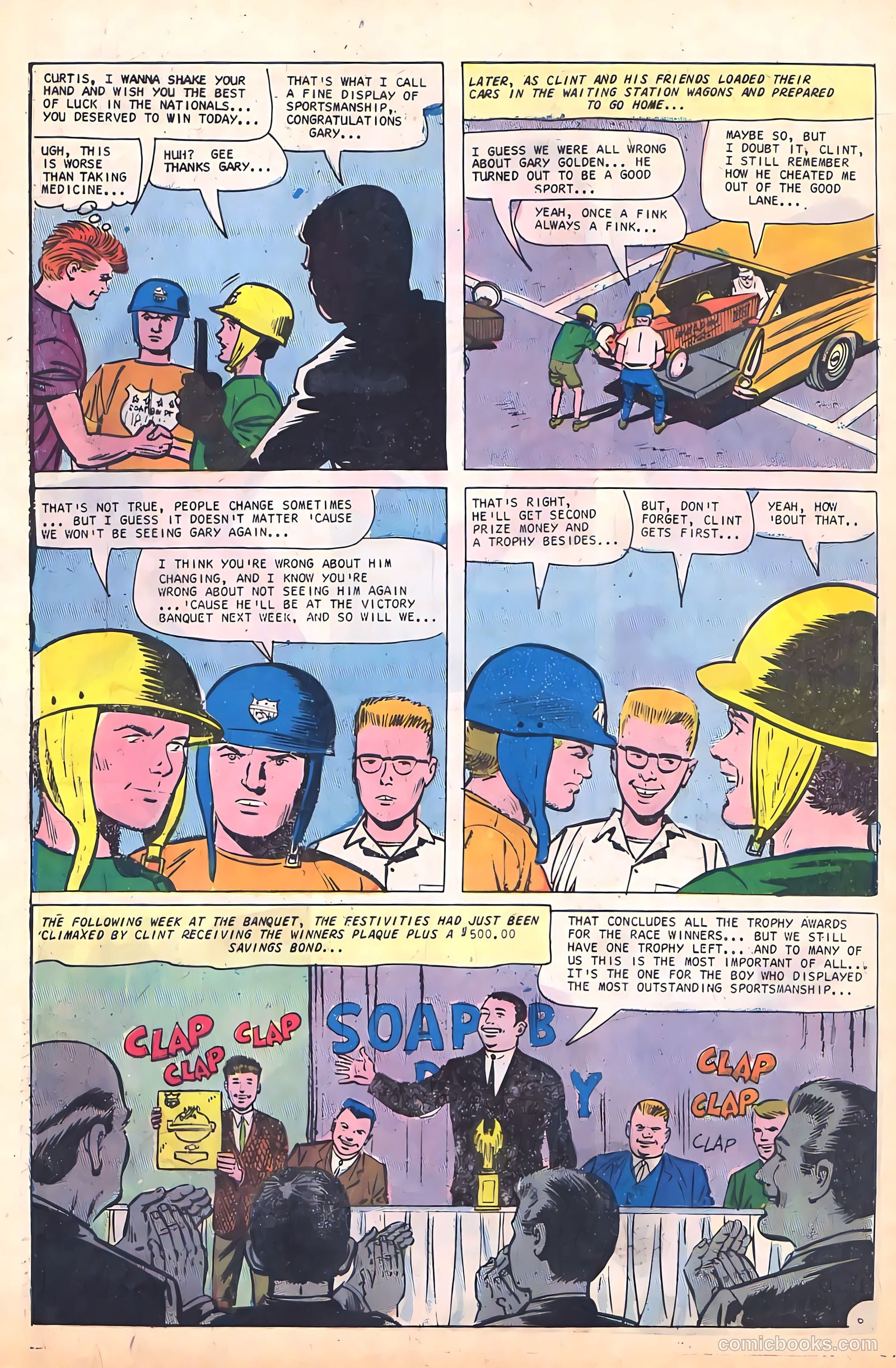 Hot Rods and Racing Cars #84 (1967) — page 32 of 36