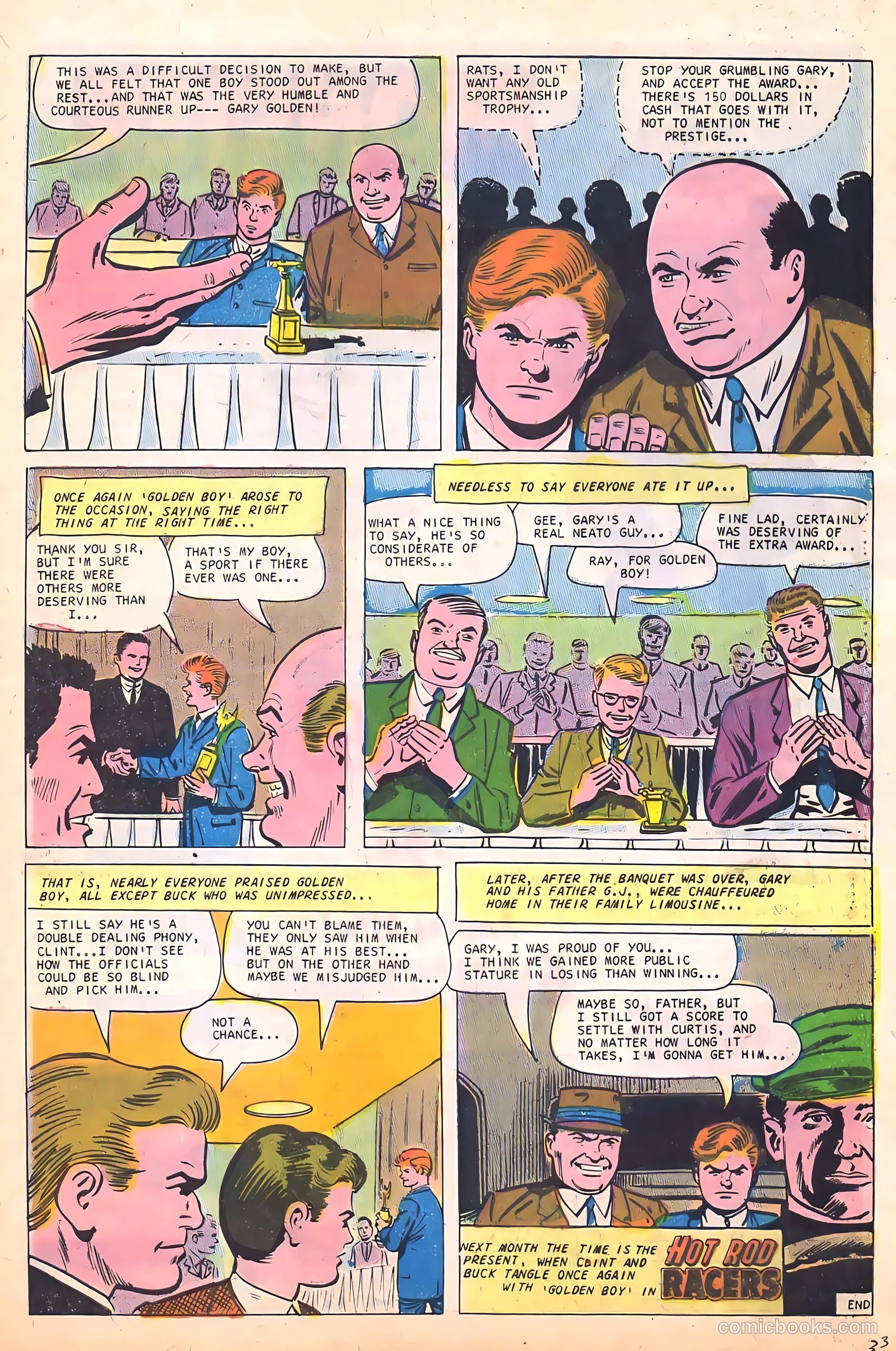 Hot Rods and Racing Cars #84 (1967) — page 33 of 36