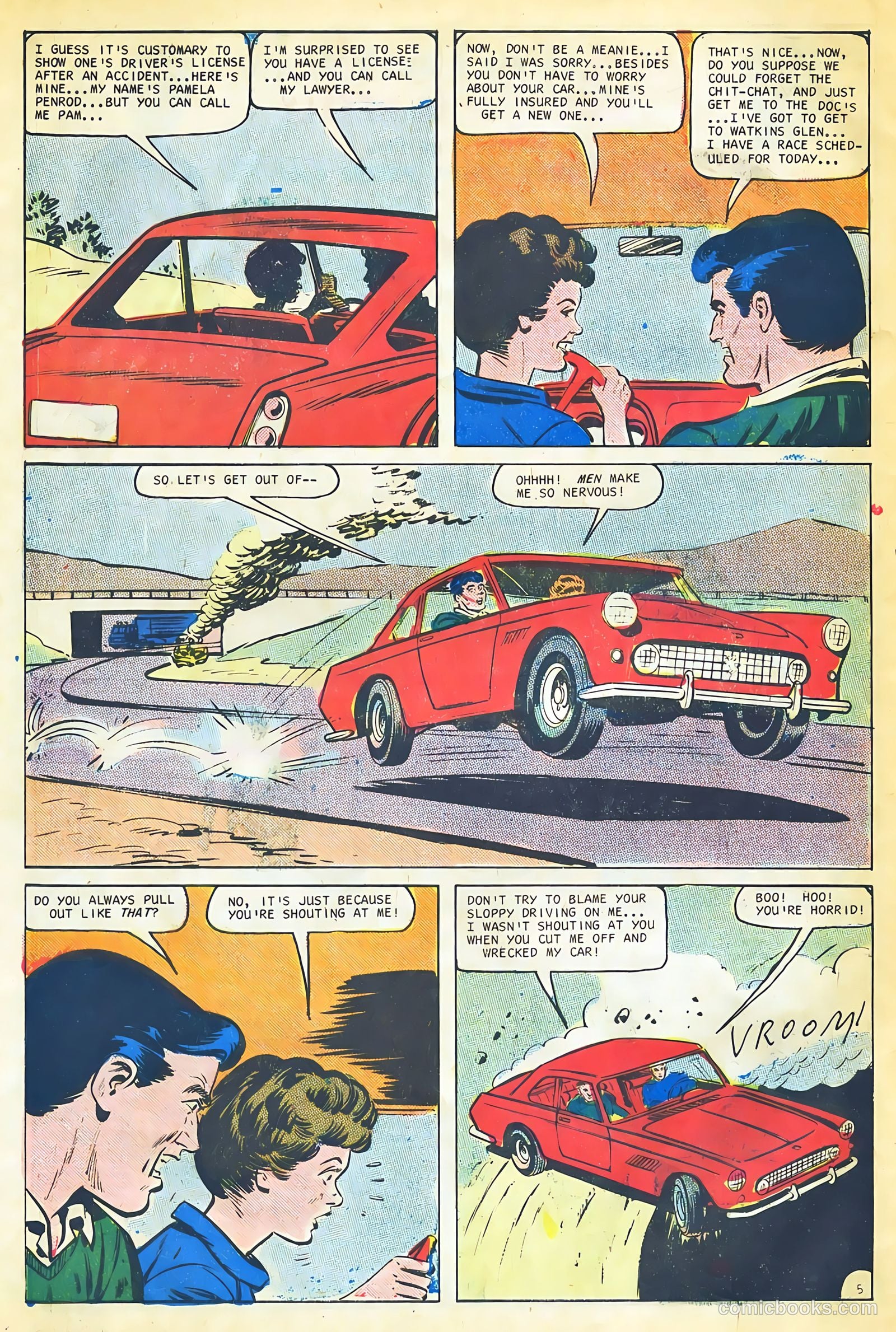 Hot Rods and Racing Cars #85 (1967) — page 8 of 36
