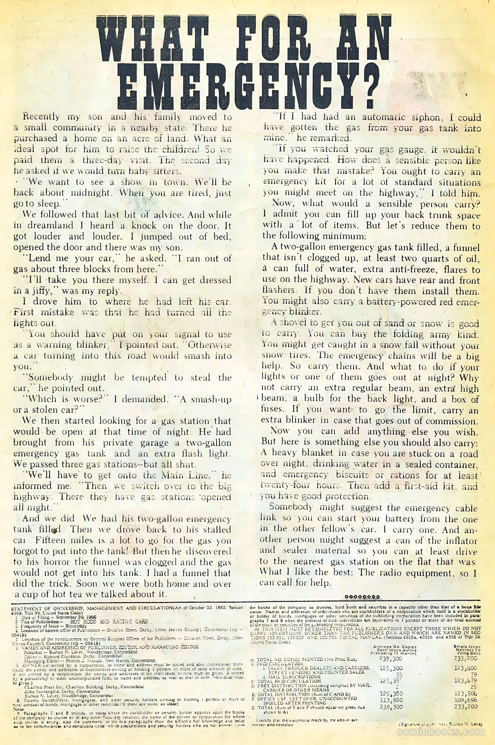 Hot Rods and Racing Cars #85 (1967) — page 10 of 36