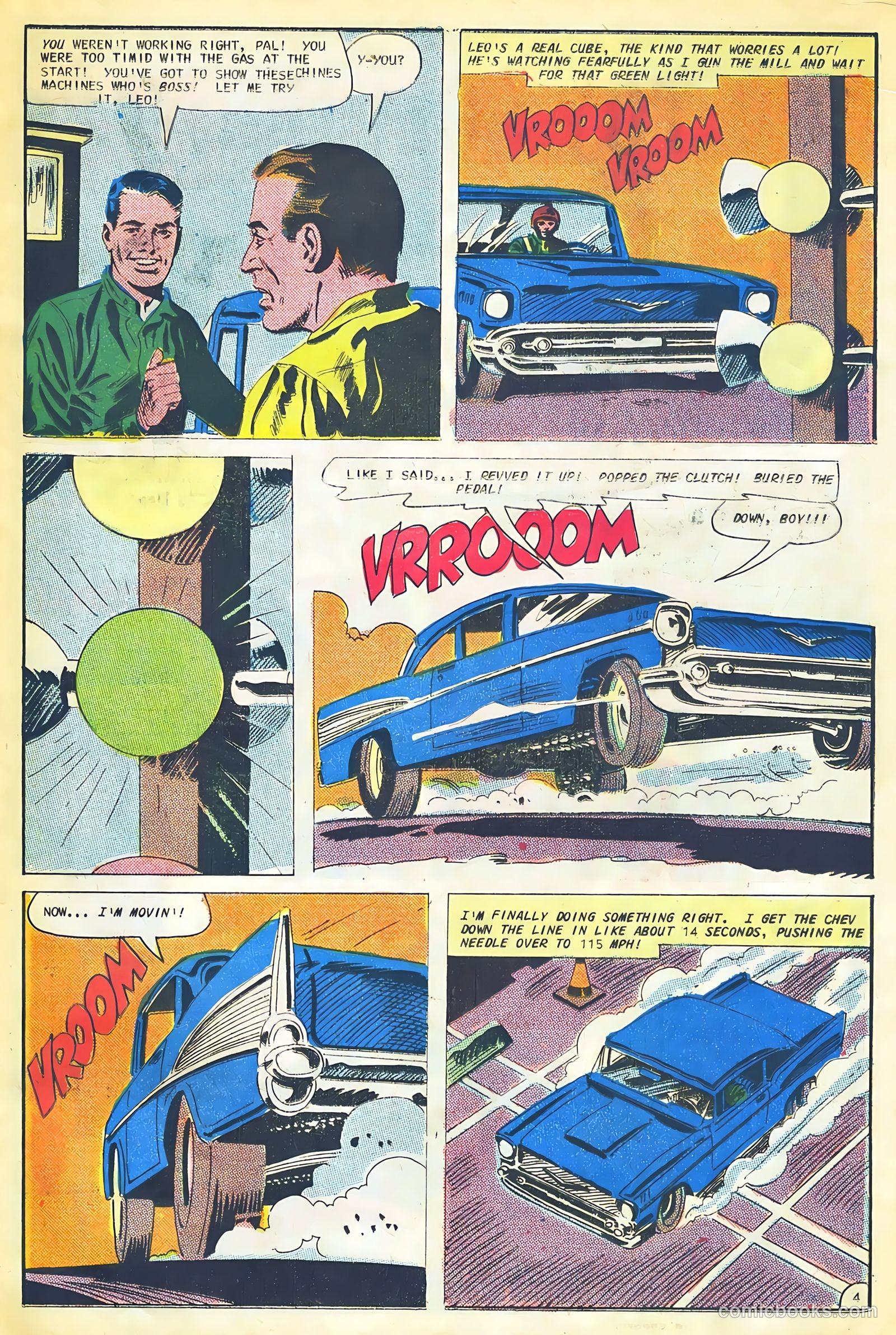 Hot Rods and Racing Cars #85 (1967) — page 15 of 36