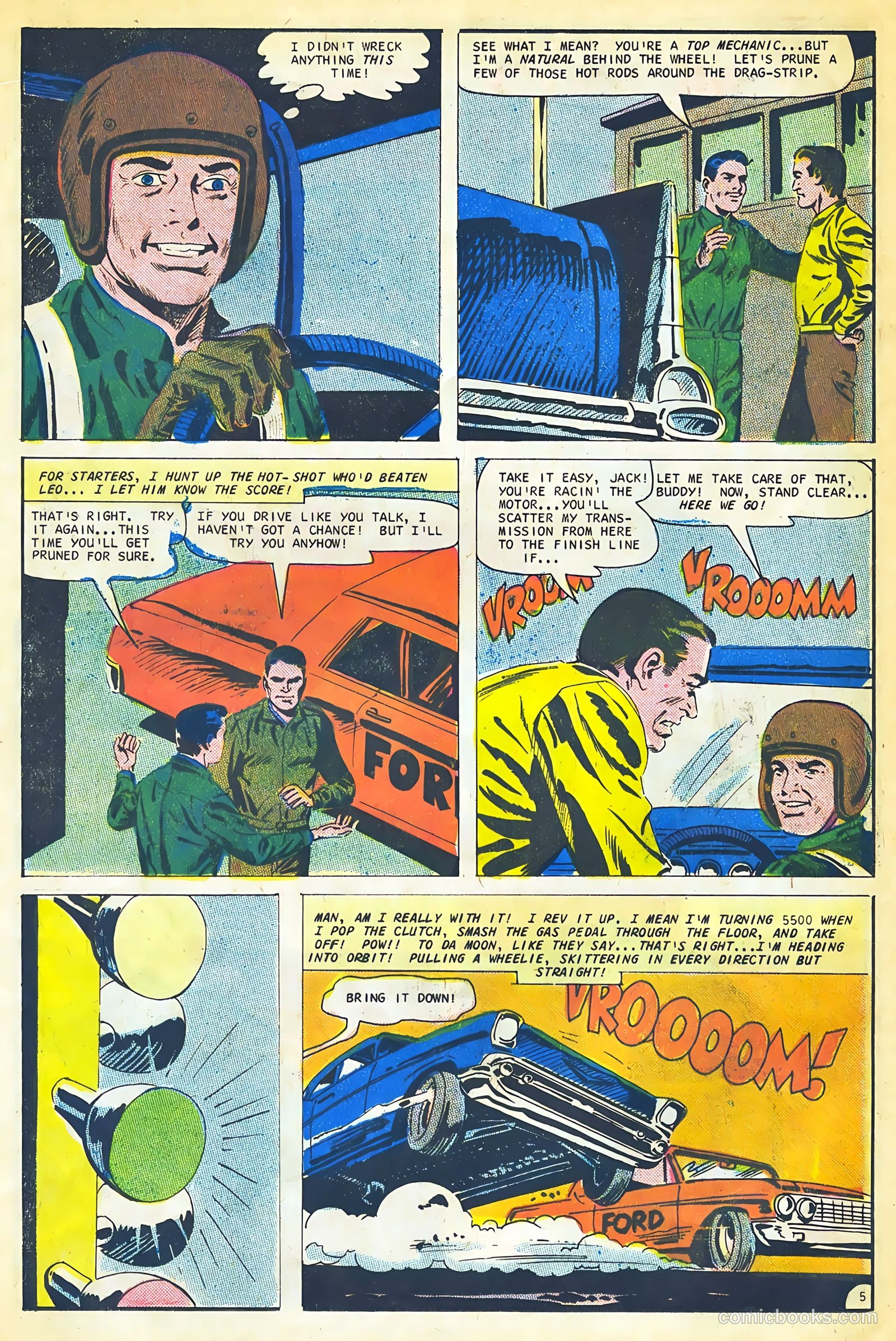 Hot Rods and Racing Cars #85 (1967) — page 16 of 36