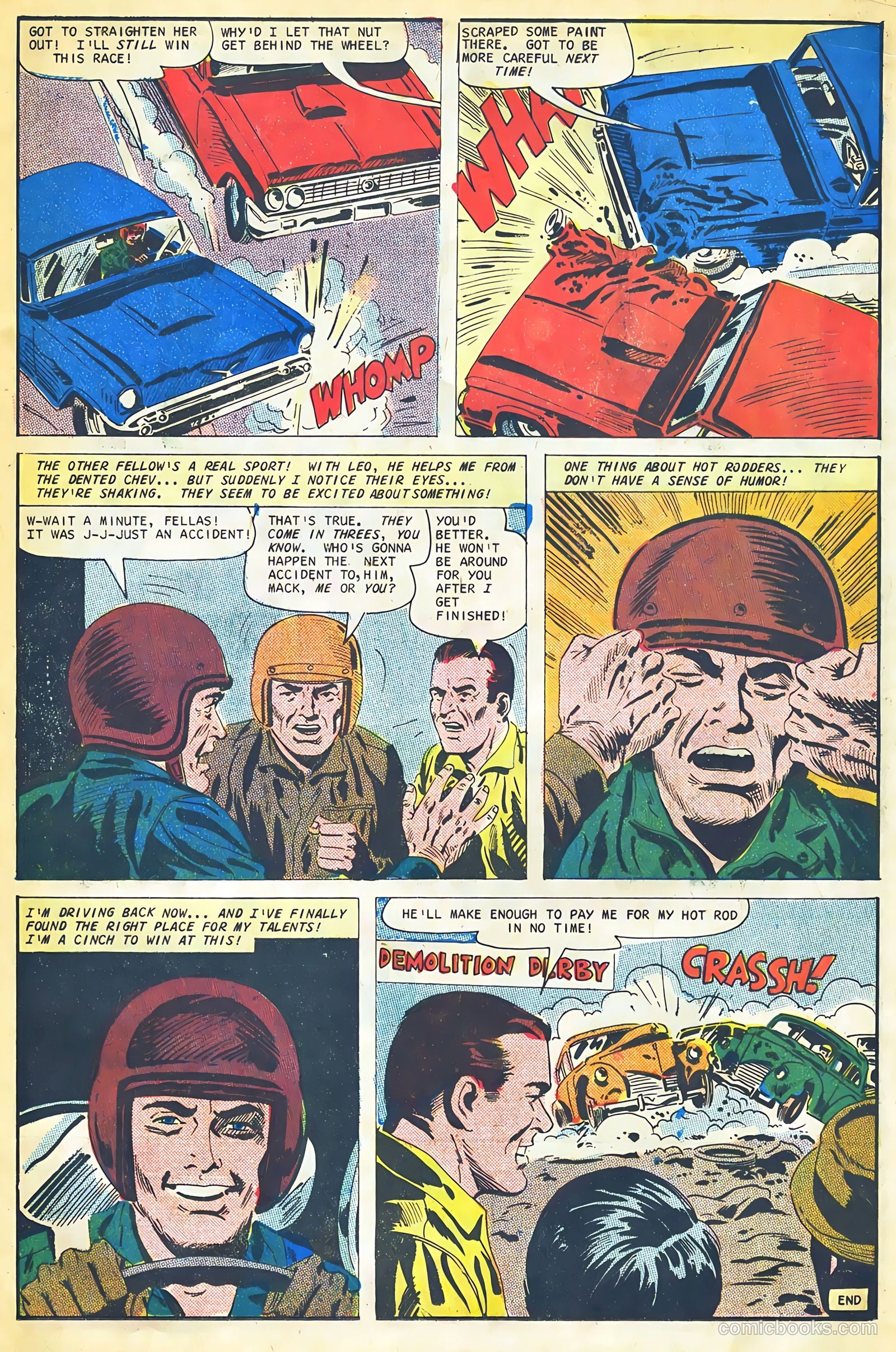 Hot Rods and Racing Cars #85 (1967) — page 17 of 36
