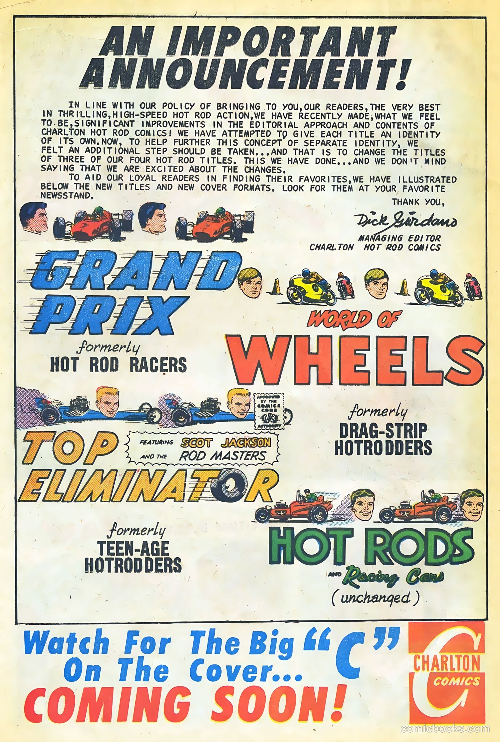 Hot Rods and Racing Cars #85 (1967) — page 18 of 36