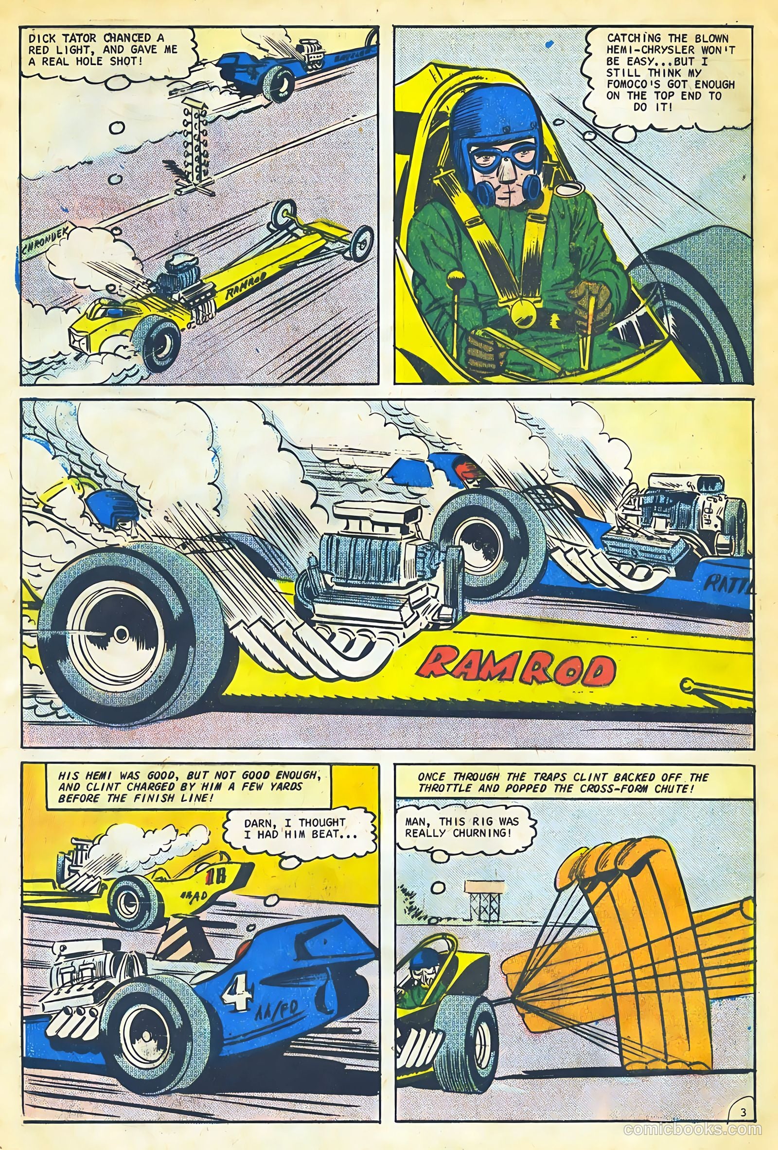 Hot Rods and Racing Cars #85 (1967) — page 28 of 36