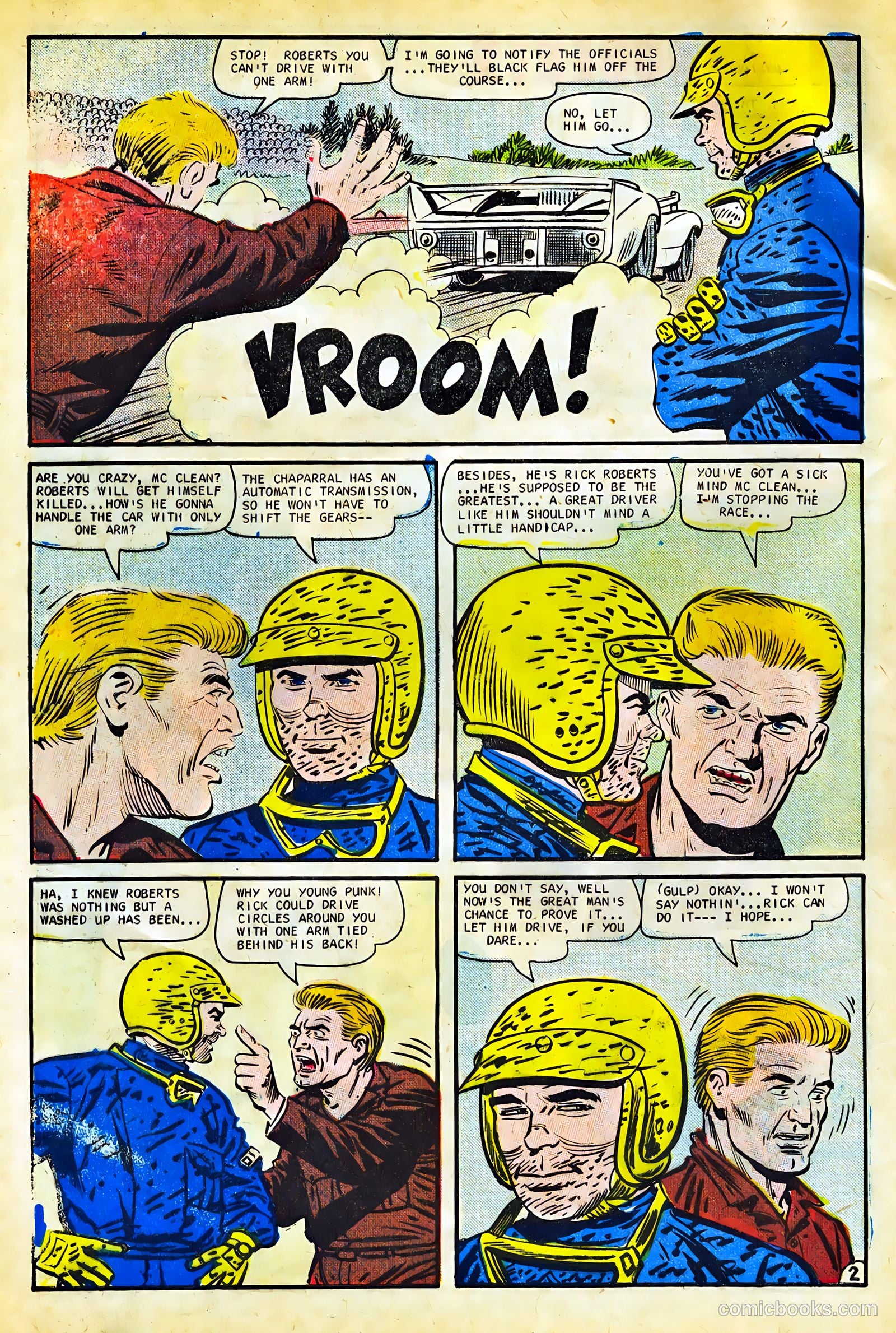 Hot Rods and Racing Cars #86 (1967) — page 4 of 36