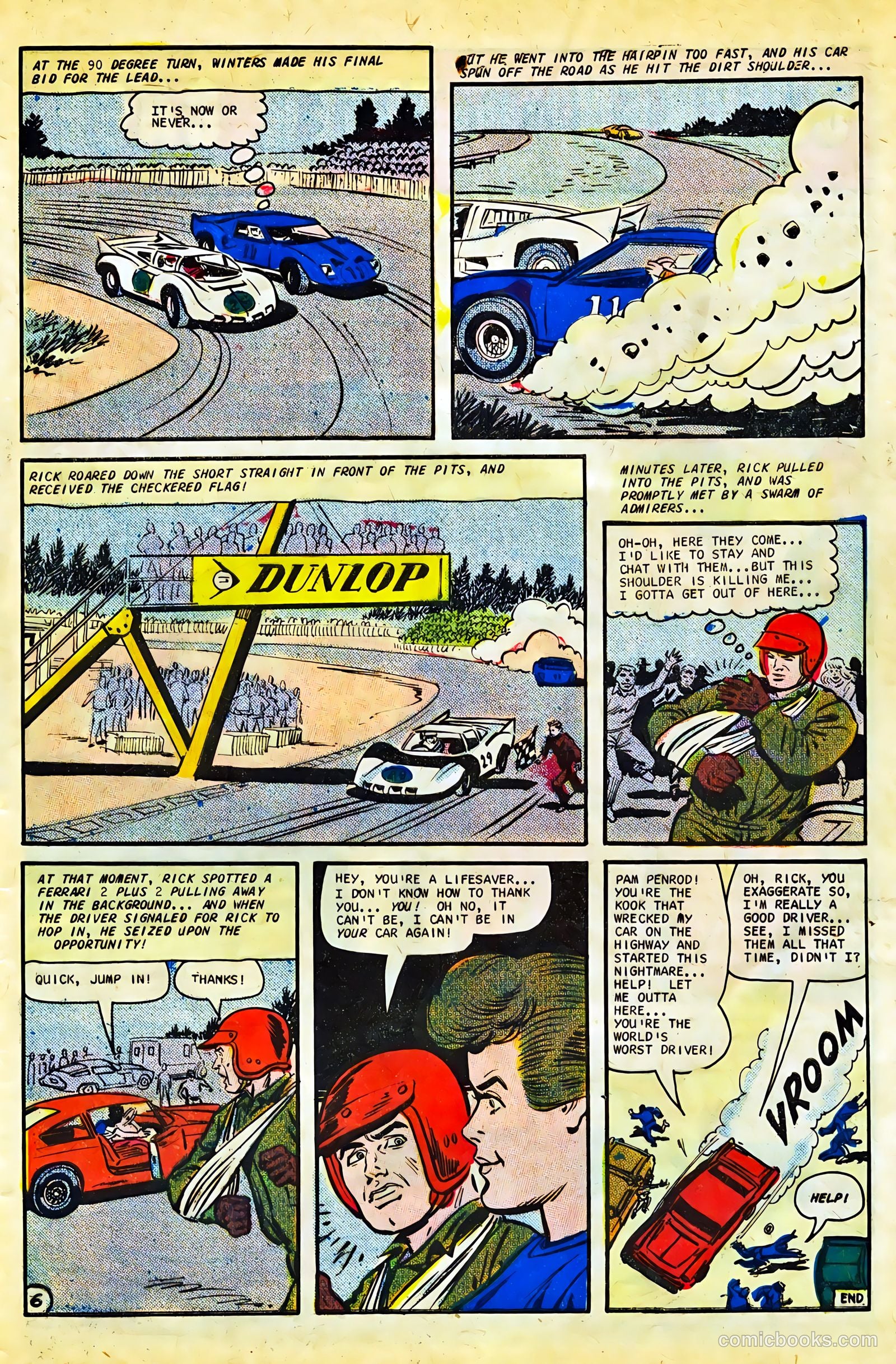 Hot Rods and Racing Cars #86 (1967) — page 9 of 36