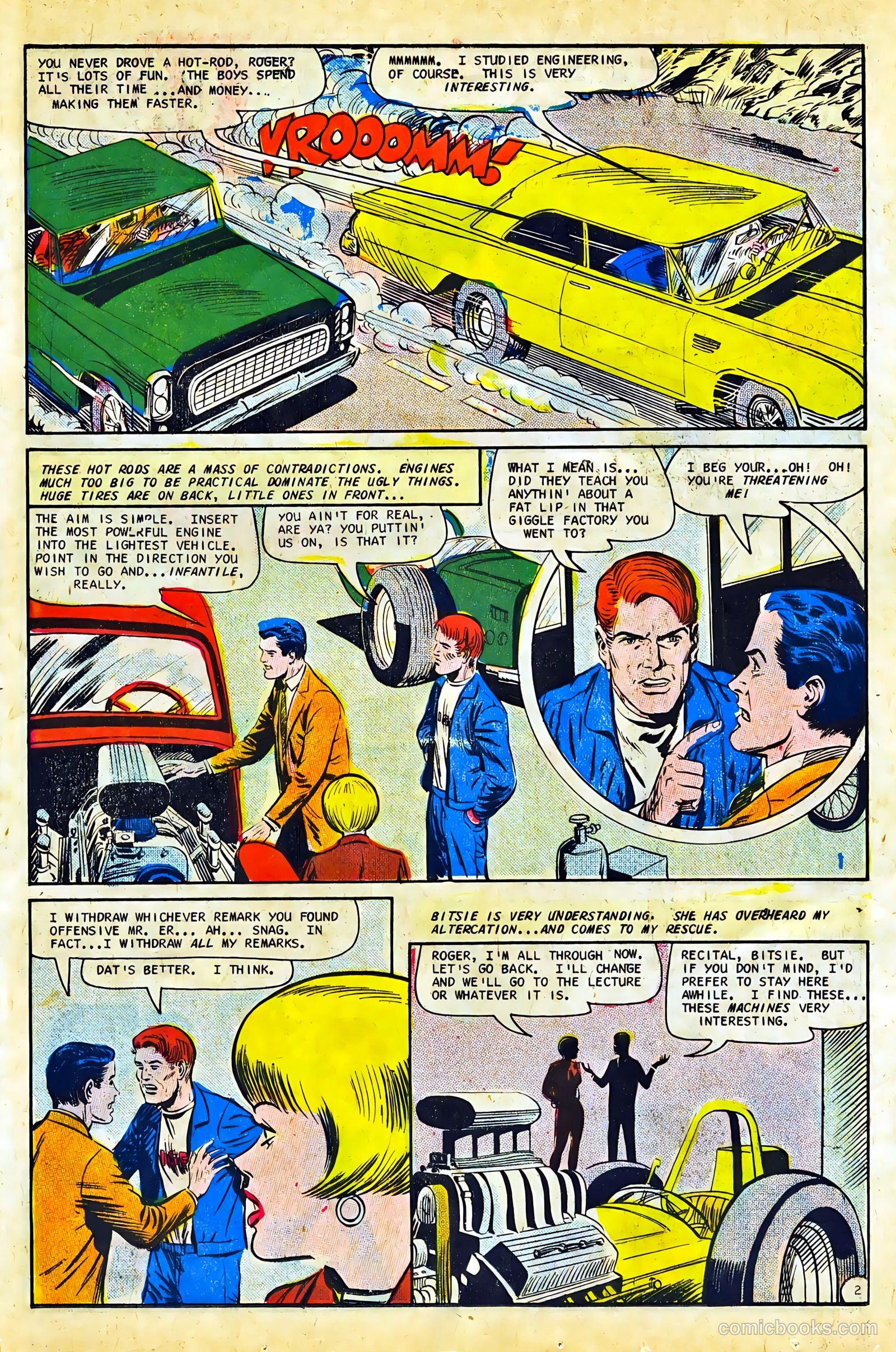 Hot Rods and Racing Cars #86 (1967) — page 11 of 36