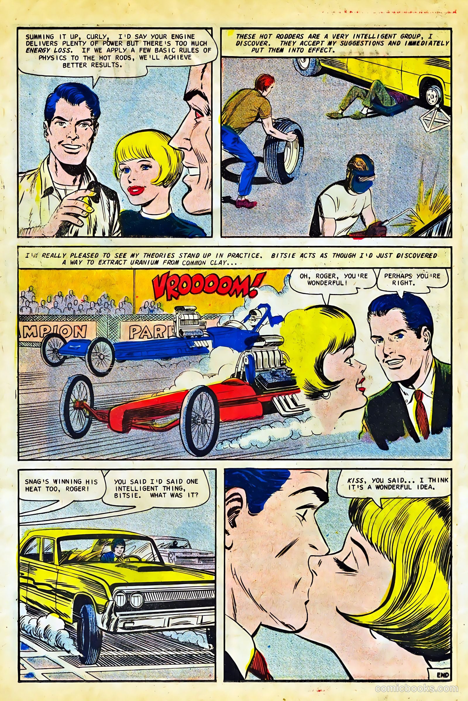 Hot Rods and Racing Cars #86 (1967) — page 16 of 36