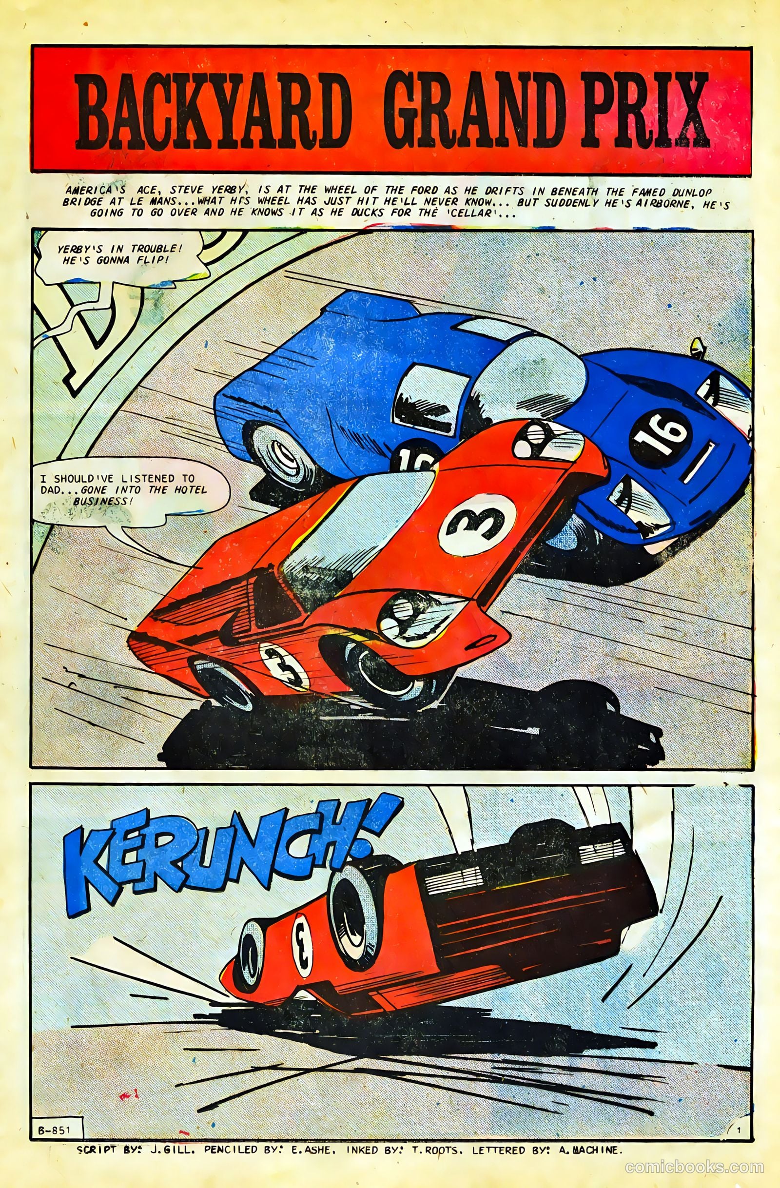 Hot Rods and Racing Cars #86 (1967) — page 17 of 36