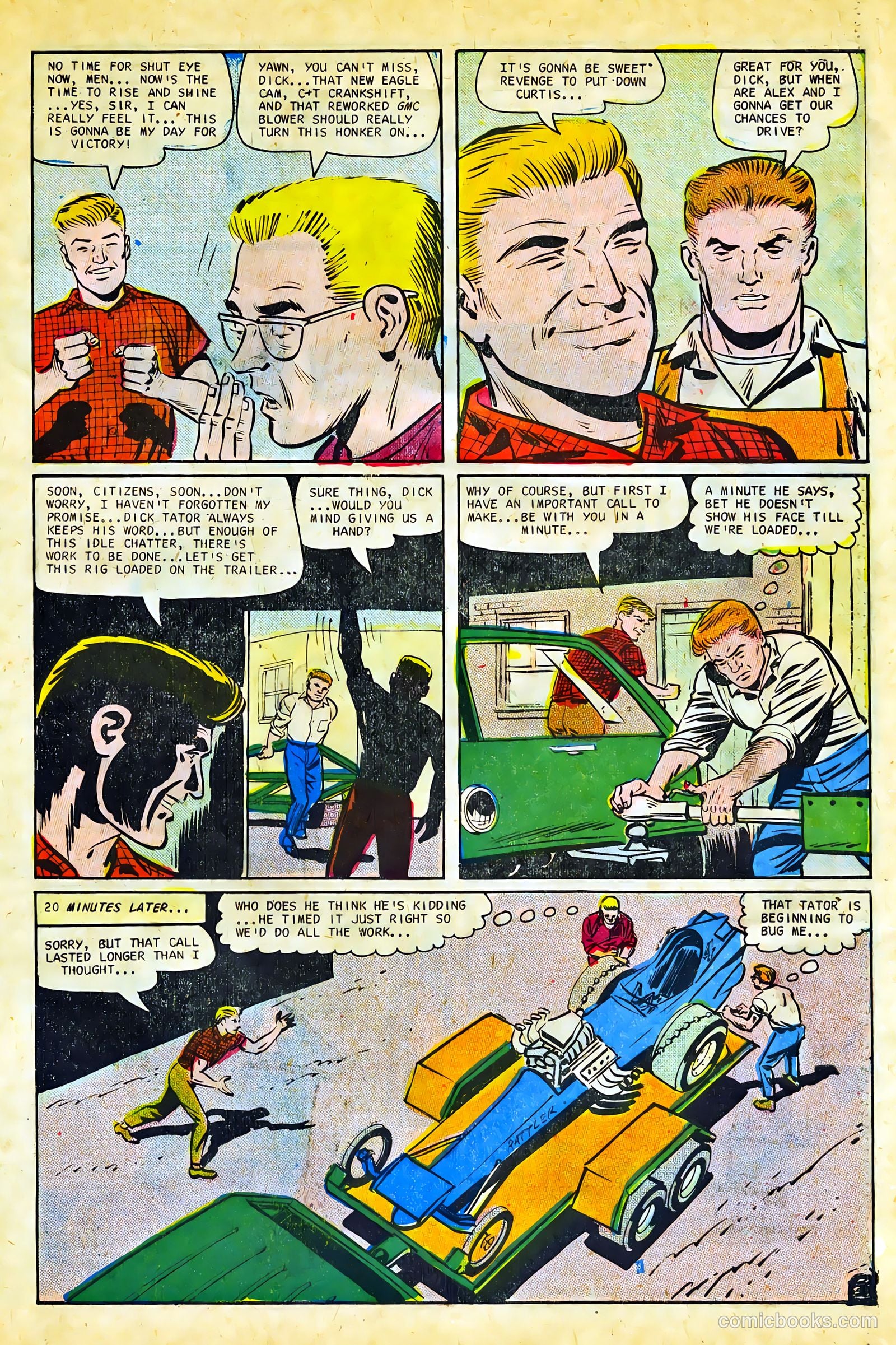 Hot Rods and Racing Cars #86 (1967) — page 27 of 36
