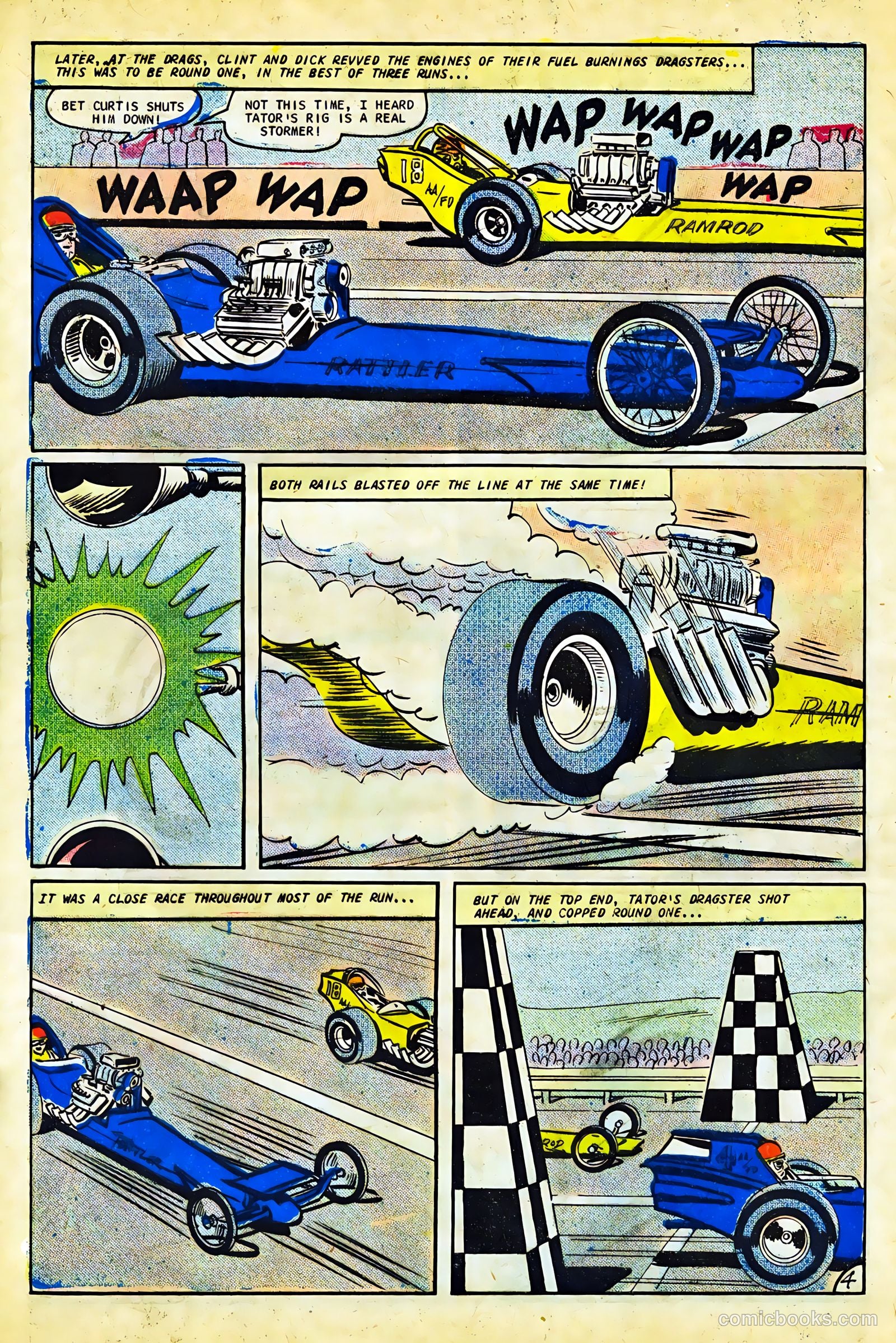 Hot Rods and Racing Cars #86 (1967) — page 28 of 36