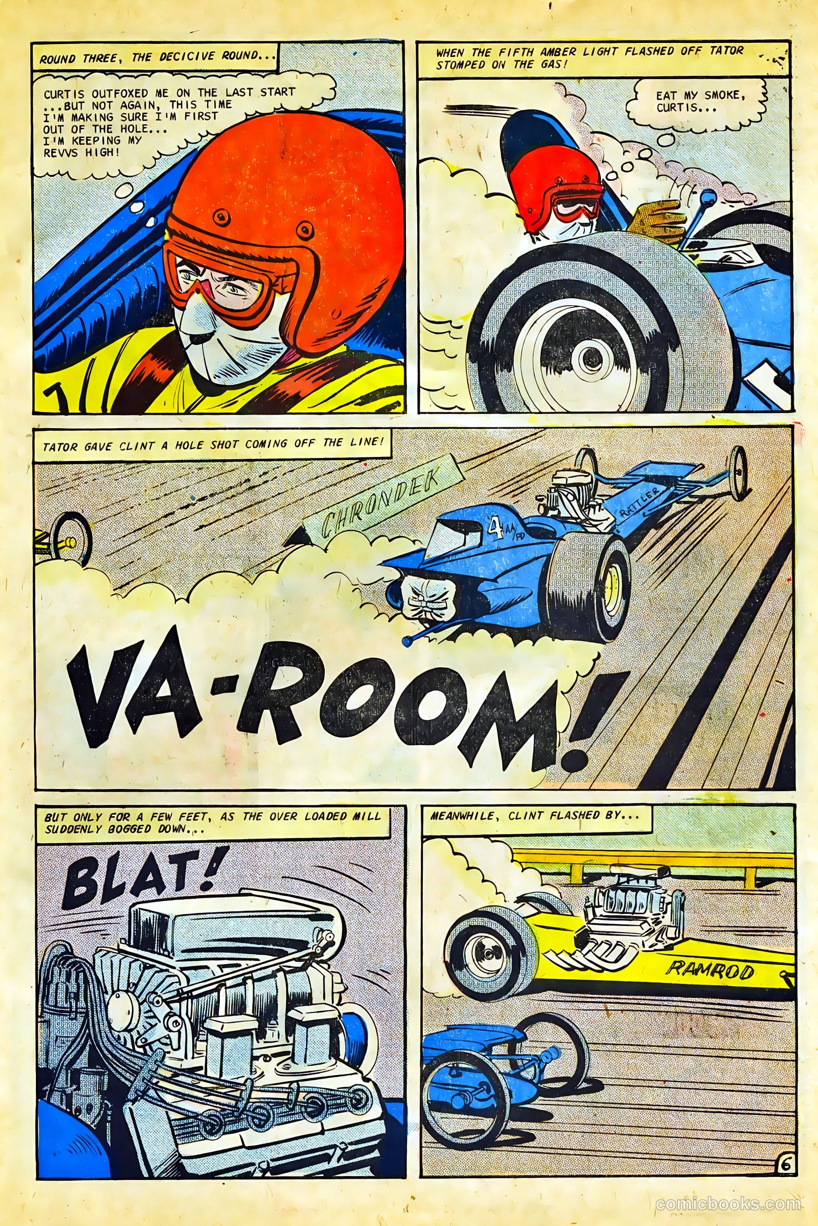Hot Rods and Racing Cars #86 (1967) — page 31 of 36