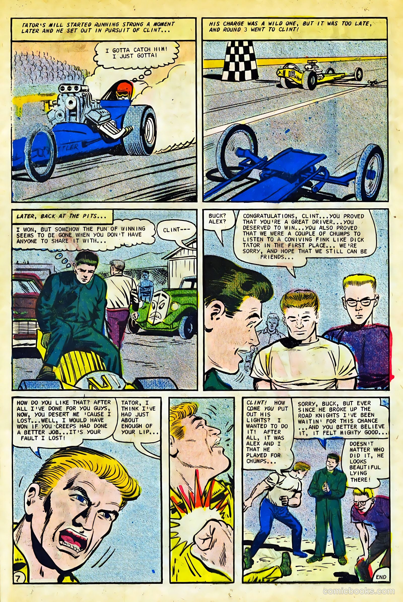 Hot Rods and Racing Cars #86 (1967) — page 32 of 36
