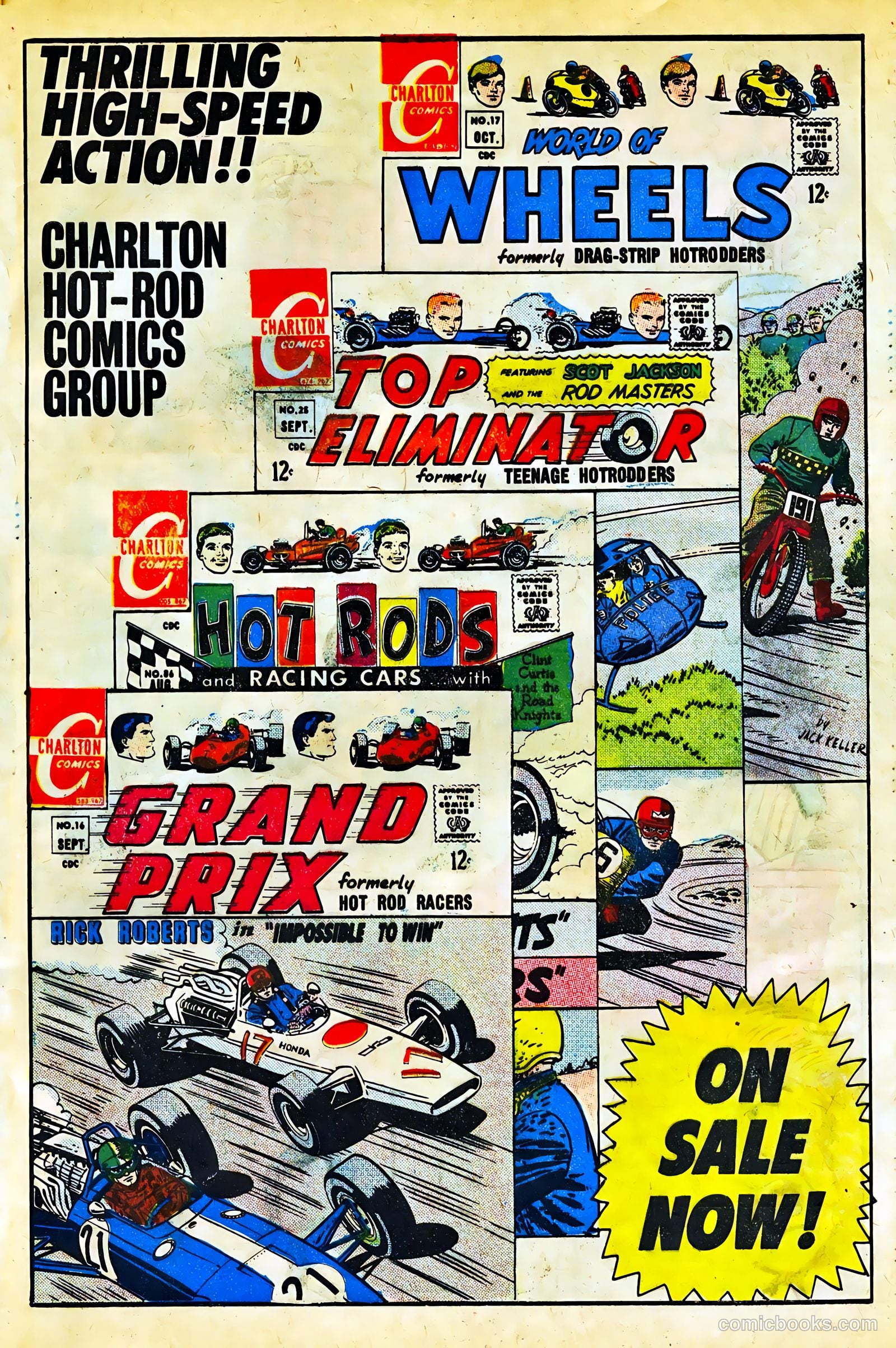 Hot Rods and Racing Cars #86 (1967) — page 33 of 36