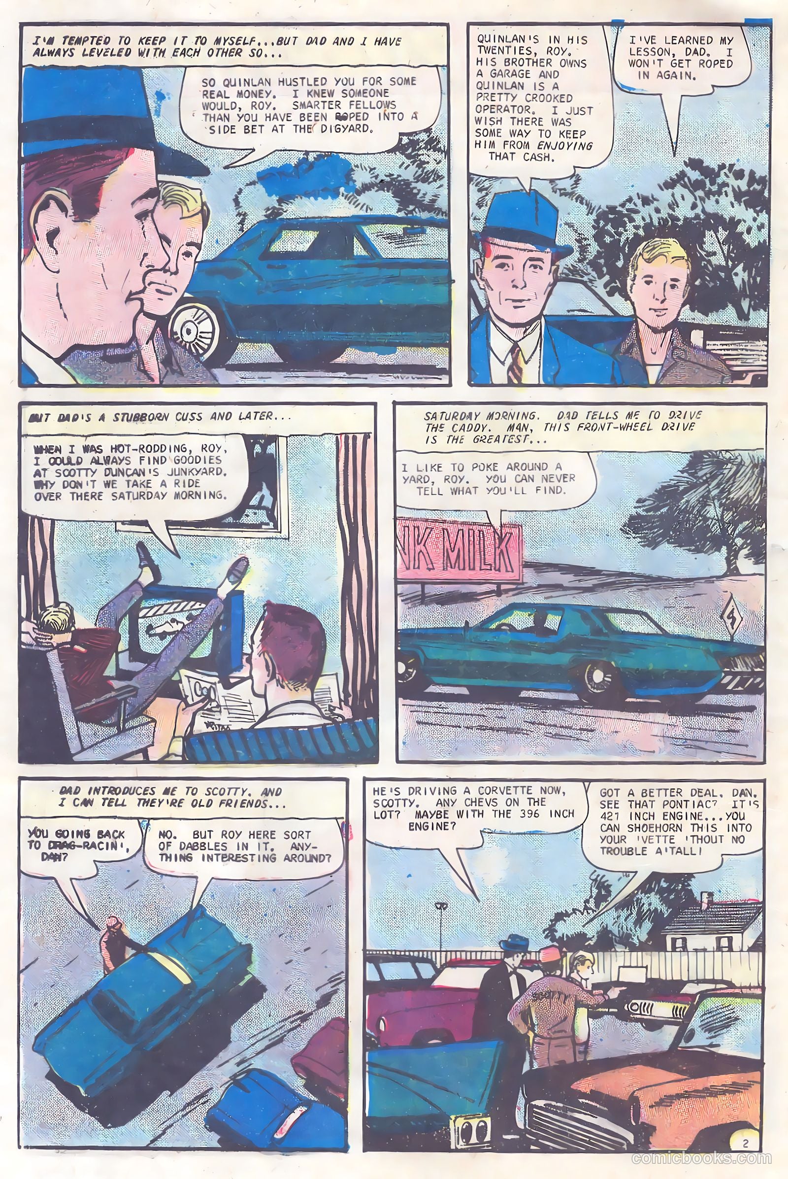 Hot Rods and Racing Cars #87 (1967) — page 4 of 36