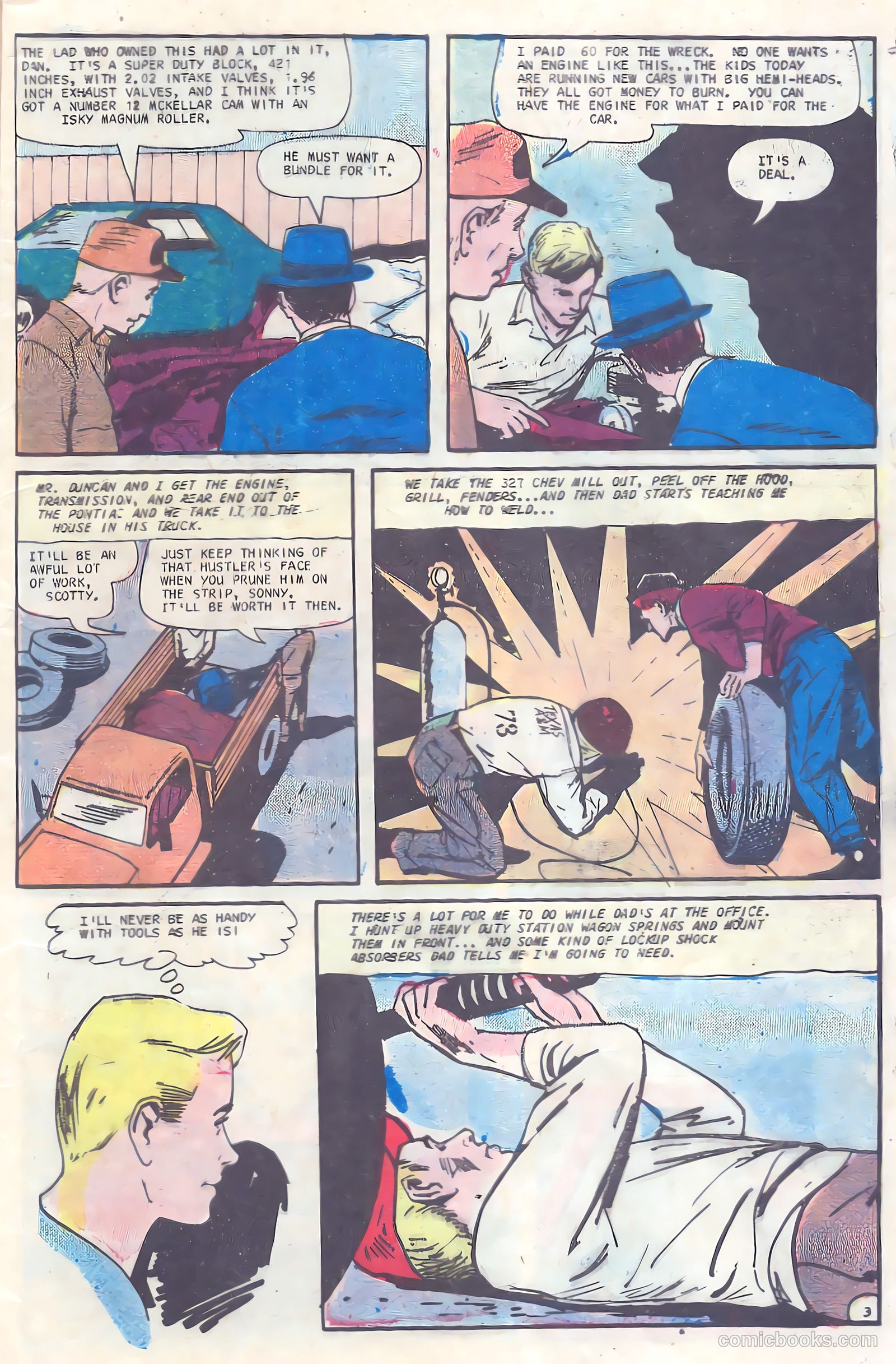 Hot Rods and Racing Cars #87 (1967) — page 5 of 36