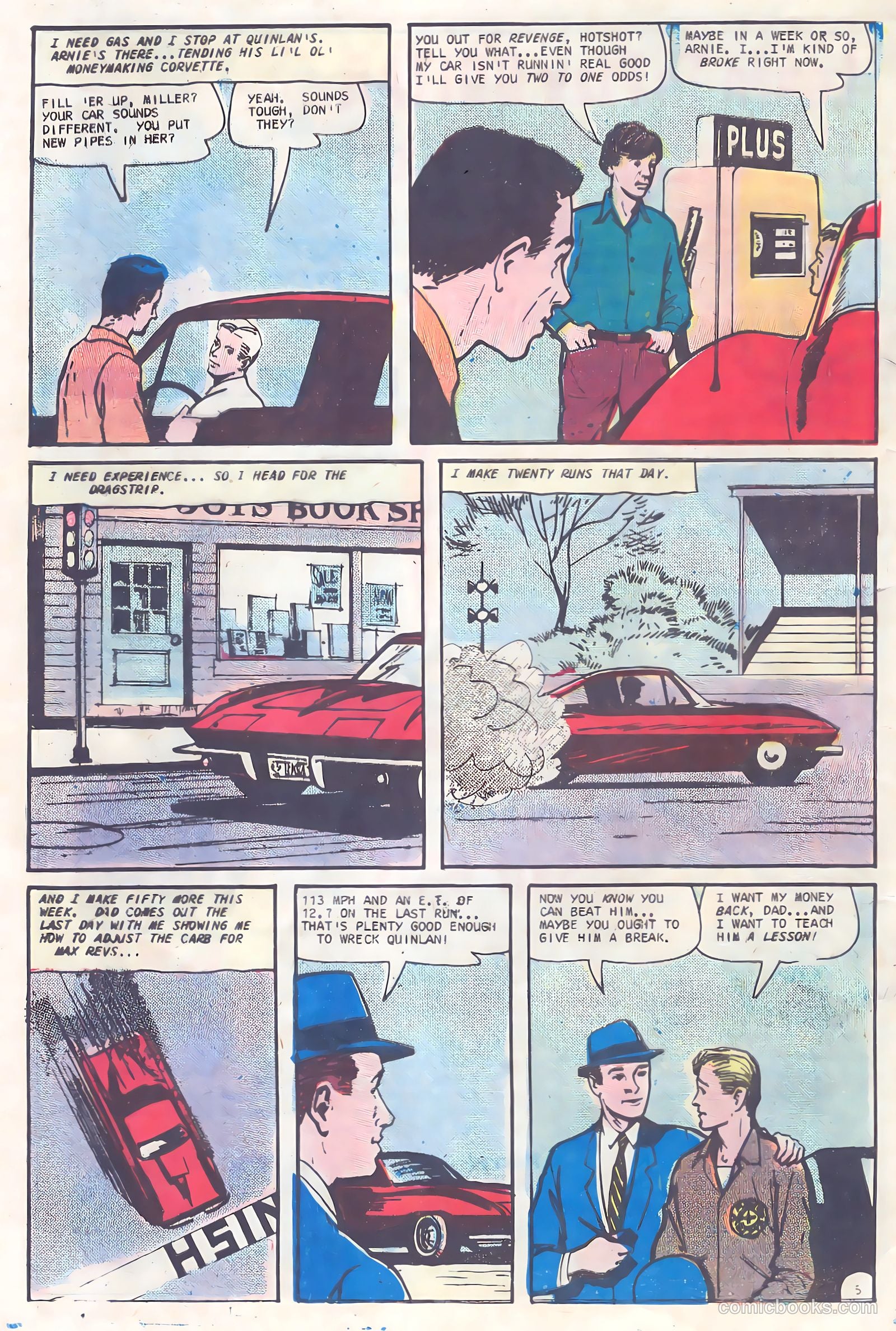 Hot Rods and Racing Cars #87 (1967) — page 8 of 36