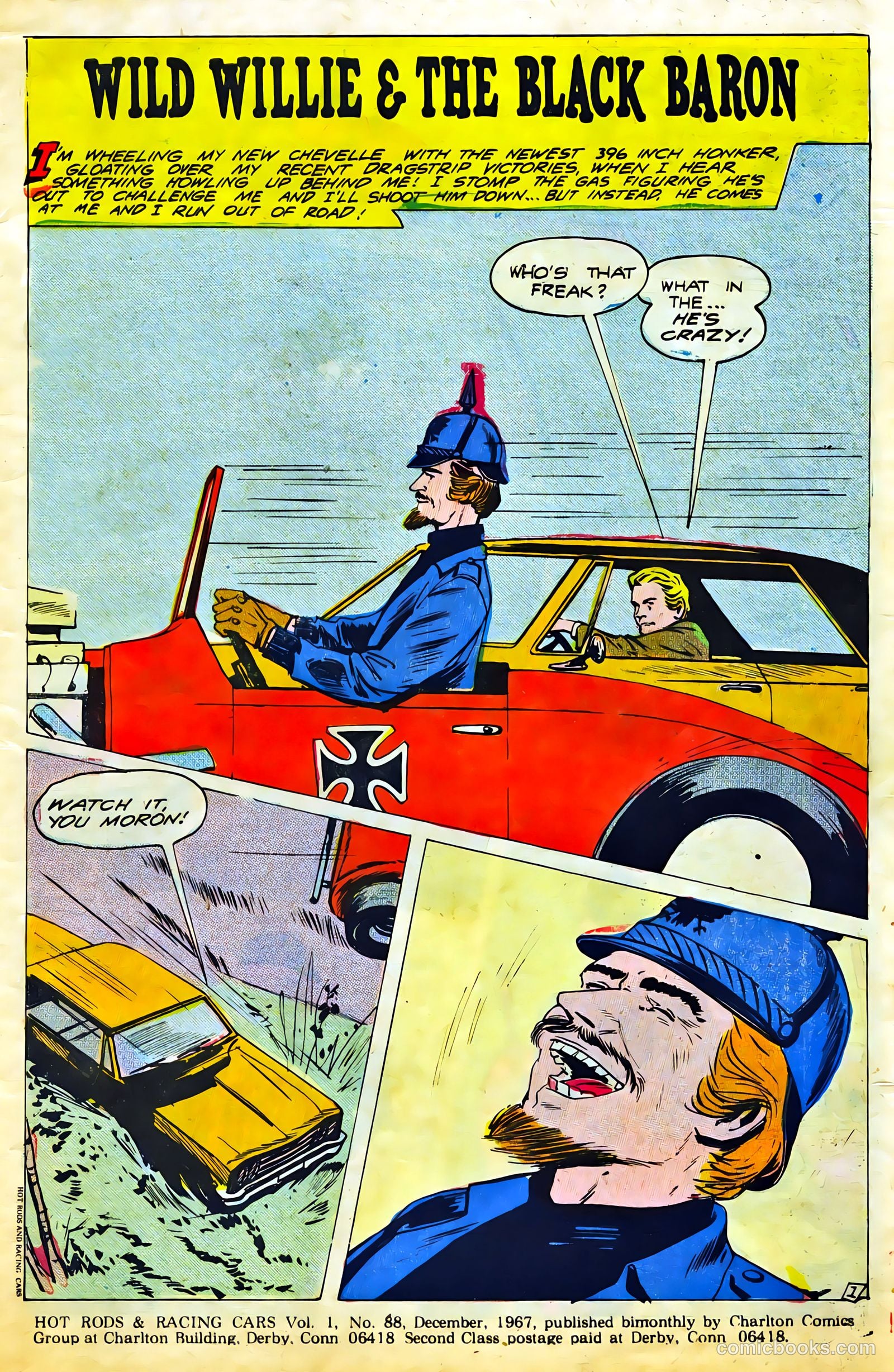 Hot Rods and Racing Cars #88 (1967) — page 3 of 36
