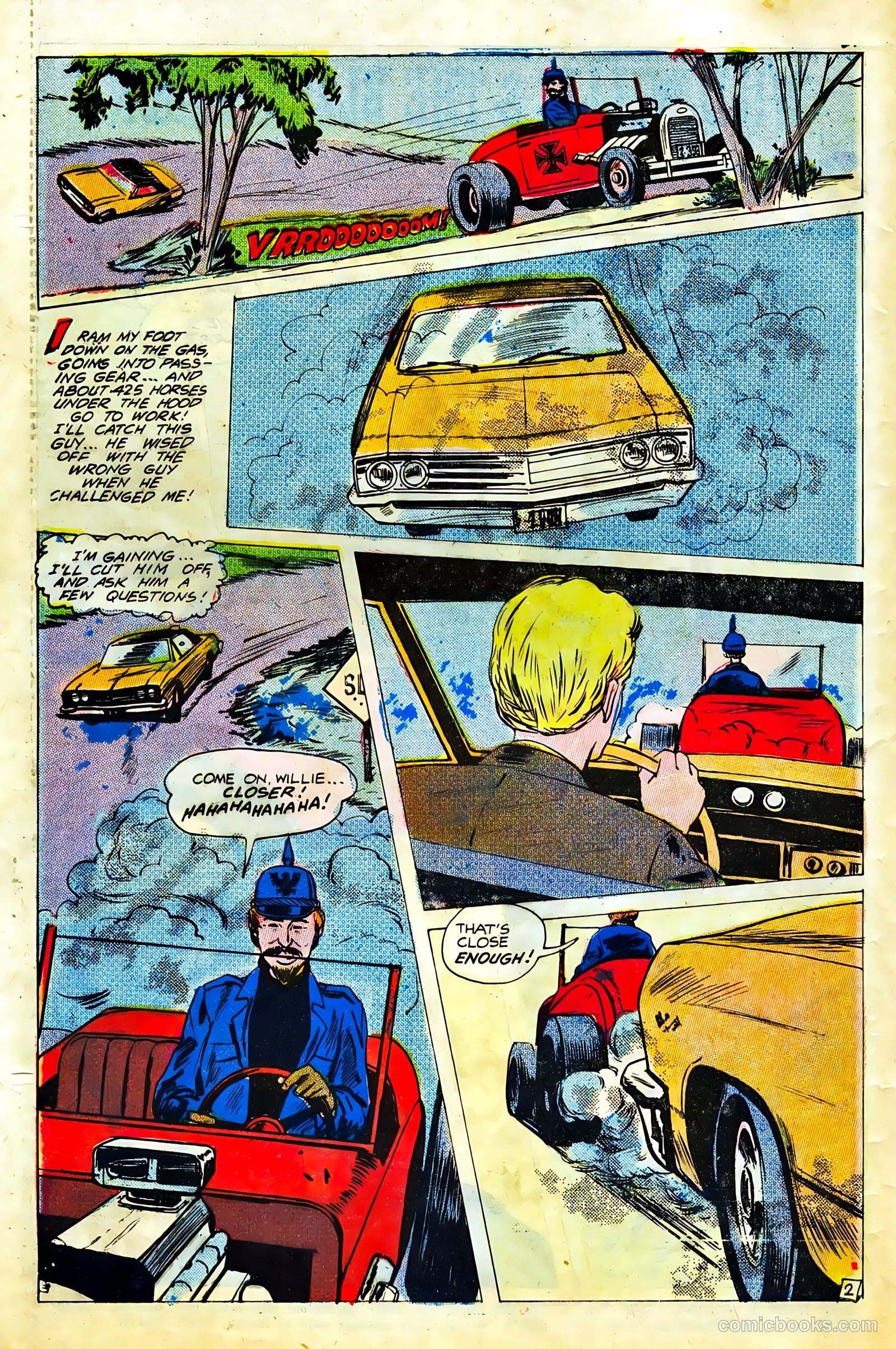 Hot Rods and Racing Cars #88 (1967) — page 4 of 36