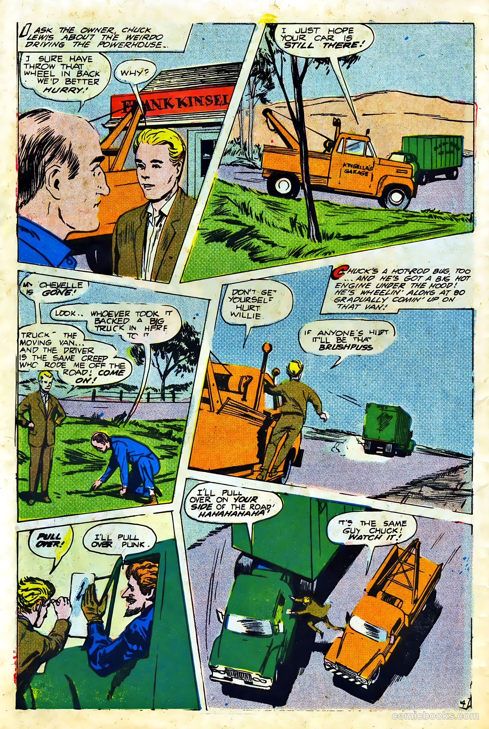 Hot Rods and Racing Cars #88 (1967) — page 6 of 36