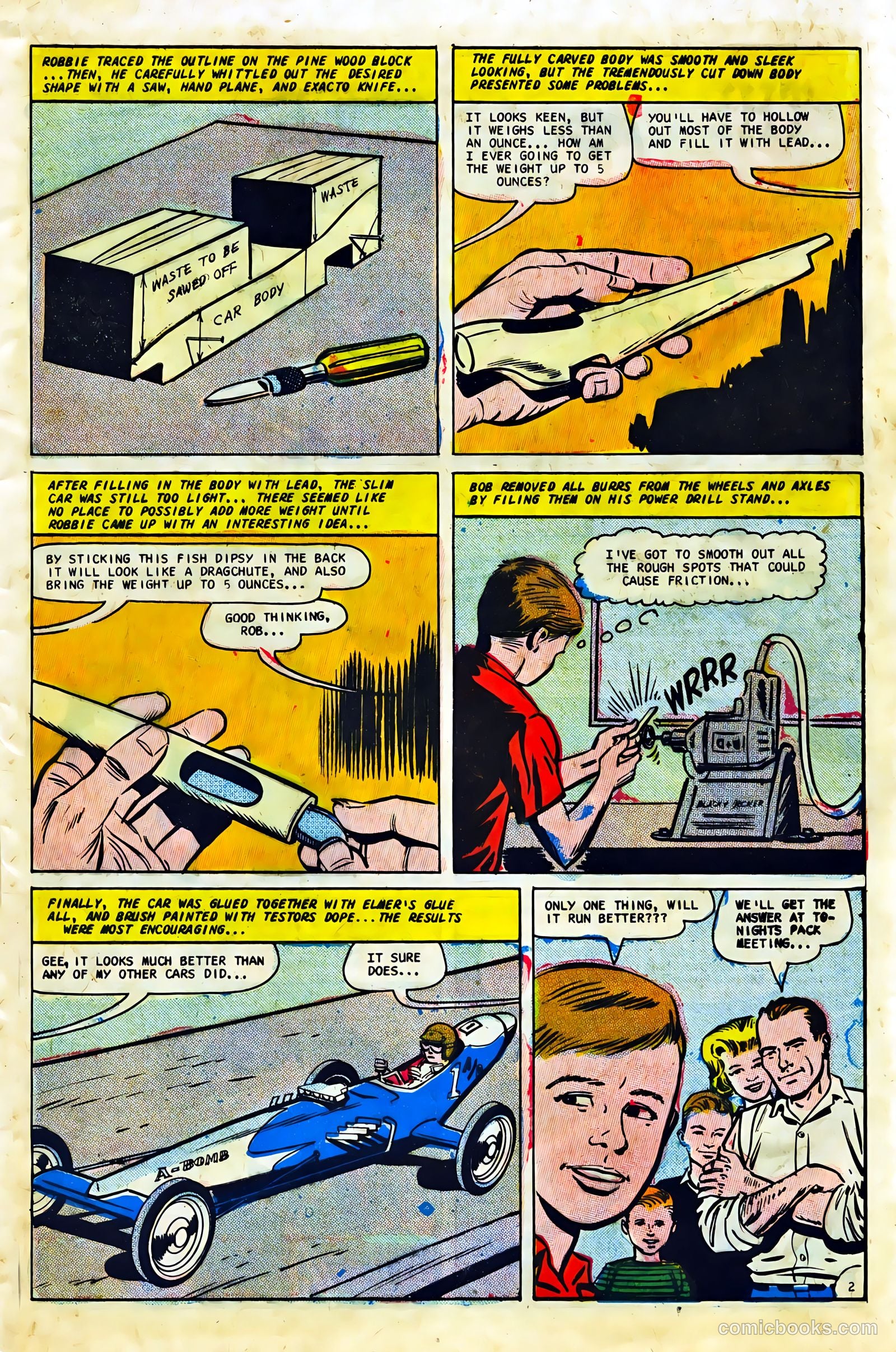 Hot Rods and Racing Cars #88 (1967) — page 9 of 36
