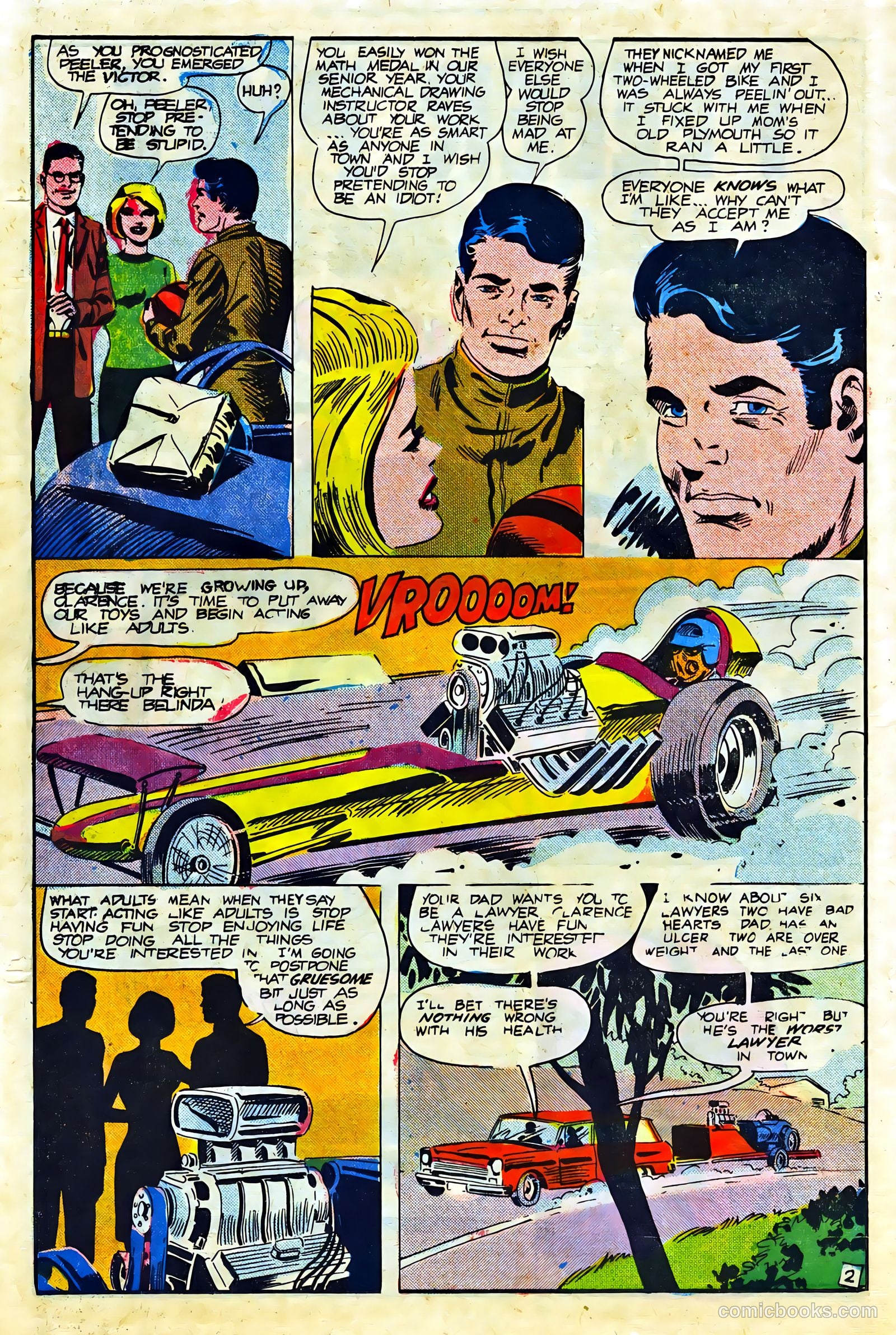 Hot Rods and Racing Cars #88 (1967) — page 14 of 36