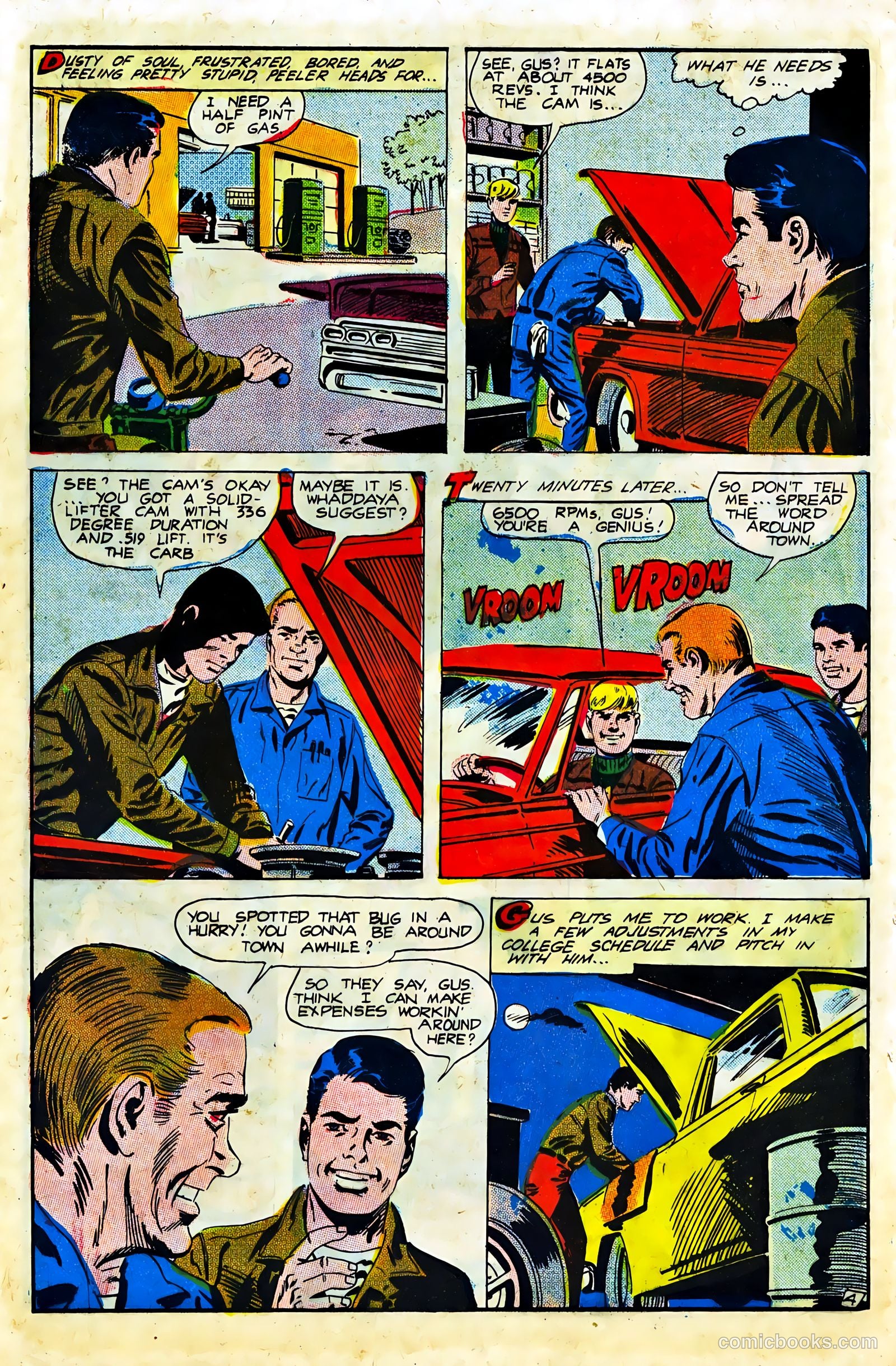 Hot Rods and Racing Cars #88 (1967) — page 16 of 36