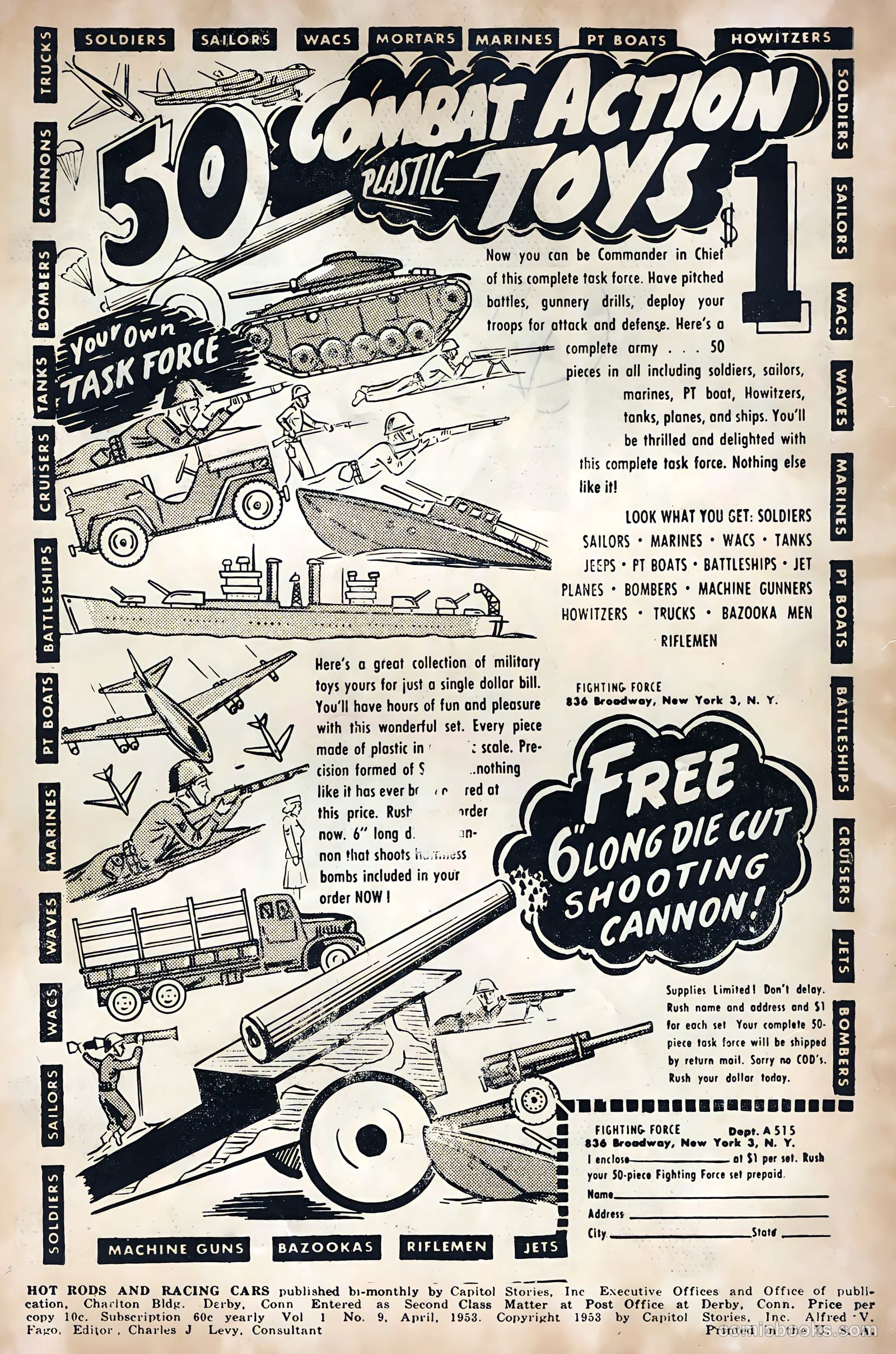 Hot Rods and Racing Cars #9 (1953) — page 2 of 36