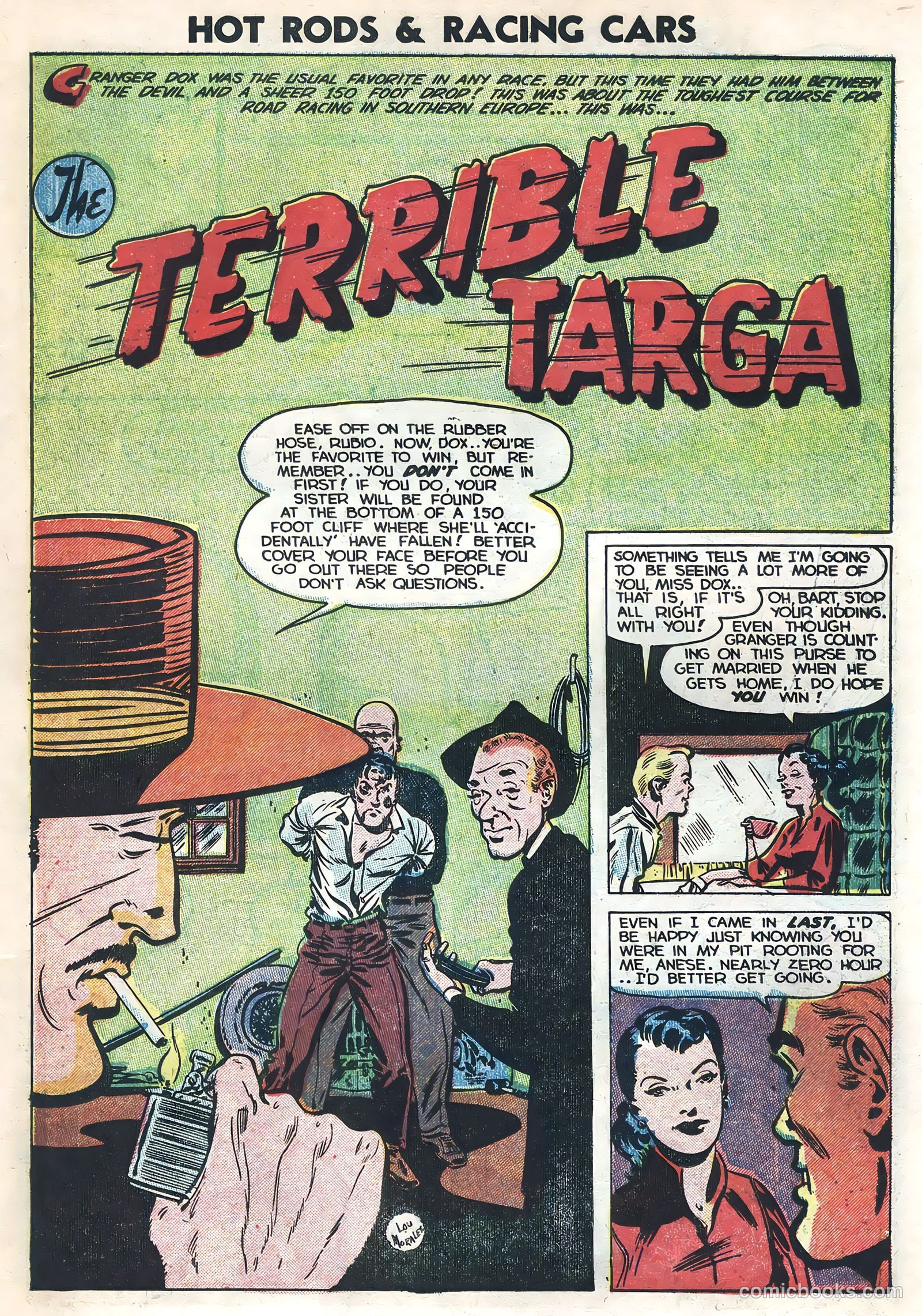Hot Rods and Racing Cars #9 (1953) — page 11 of 36