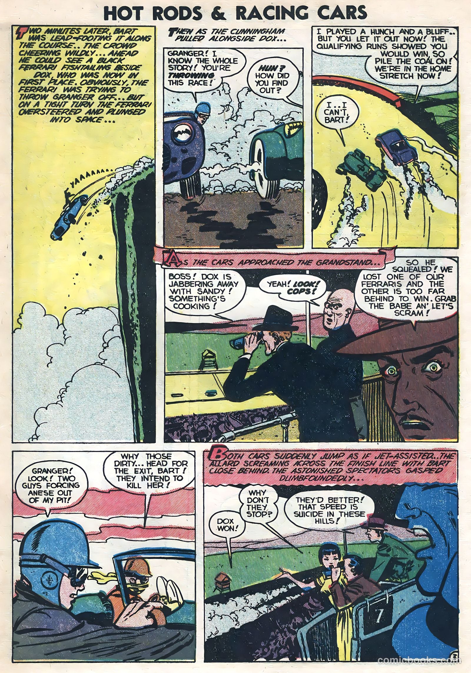 Hot Rods and Racing Cars #9 (1953) — page 13 of 36