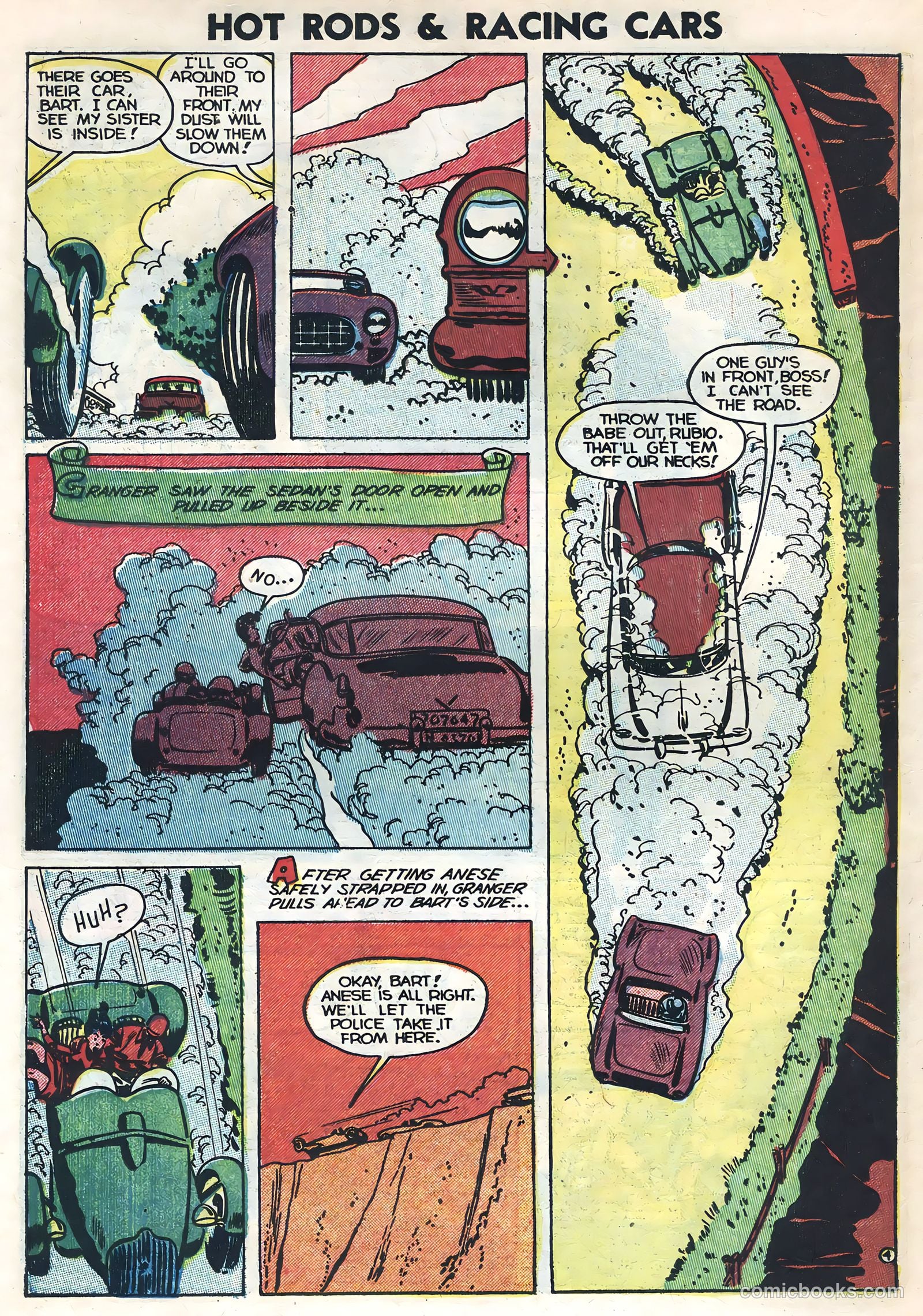 Hot Rods and Racing Cars #9 (1953) — page 14 of 36