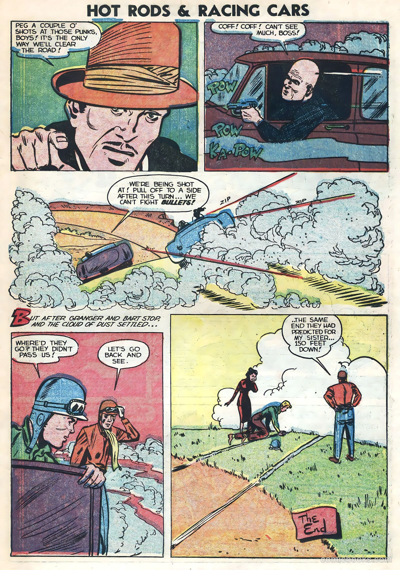 Hot Rods and Racing Cars #9 (1953) — page 15 of 36