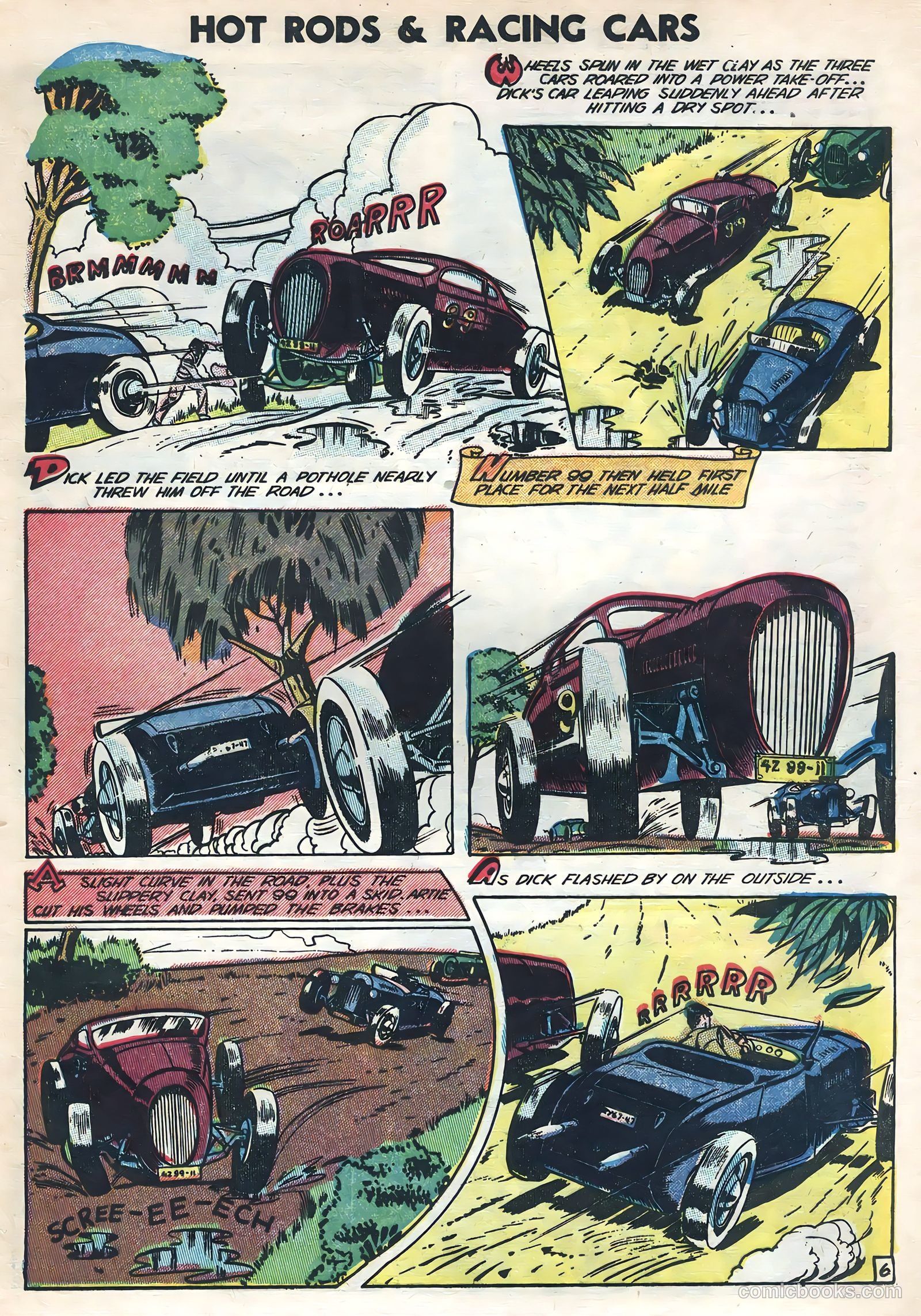 Hot Rods and Racing Cars #9 (1953) — page 25 of 36