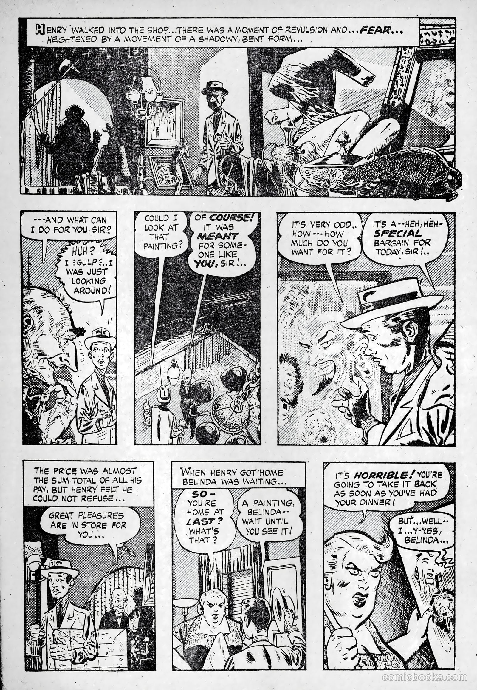 House of Terror #1 (1953) — page 6 of 37