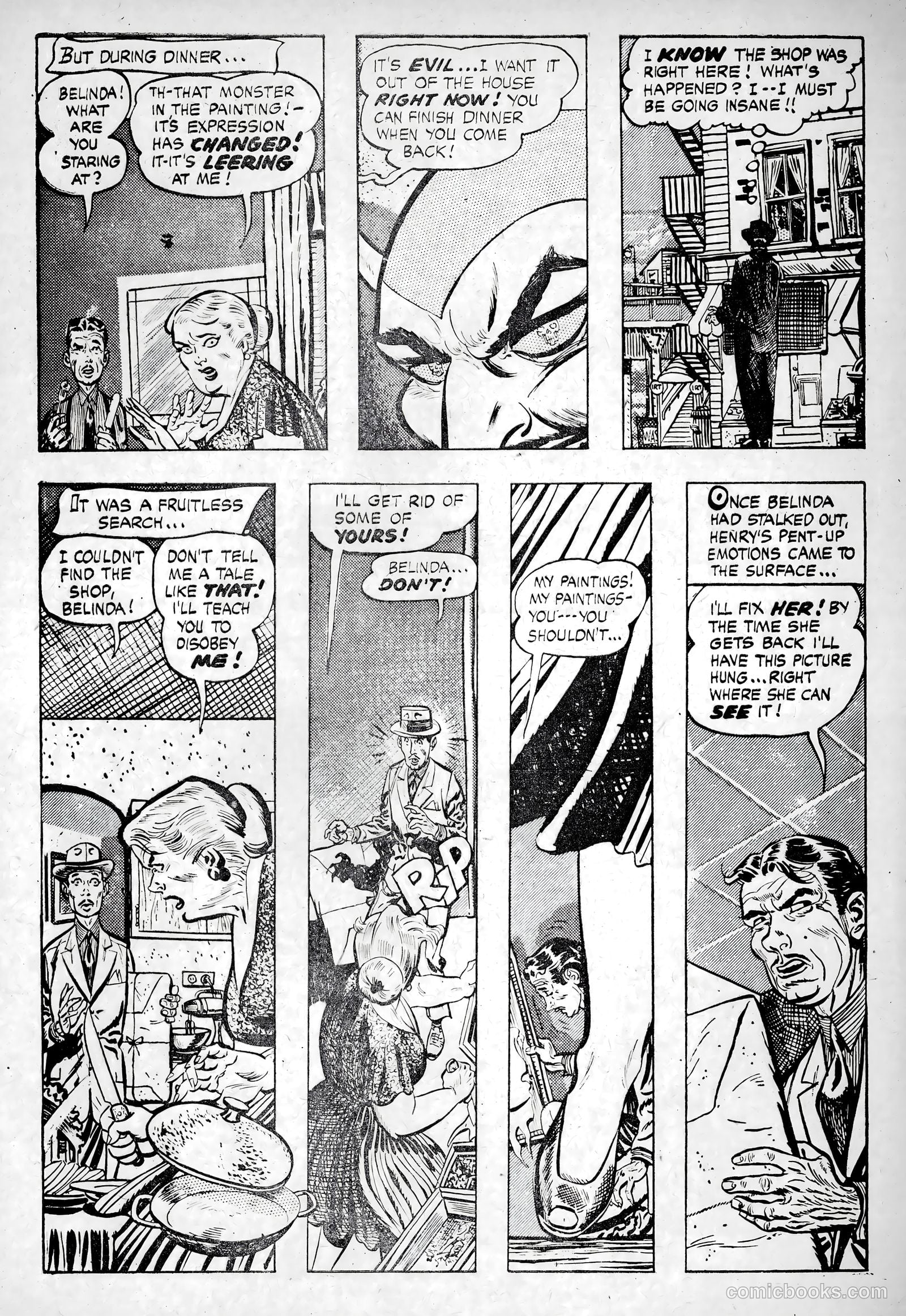 House of Terror #1 (1953) — page 7 of 37