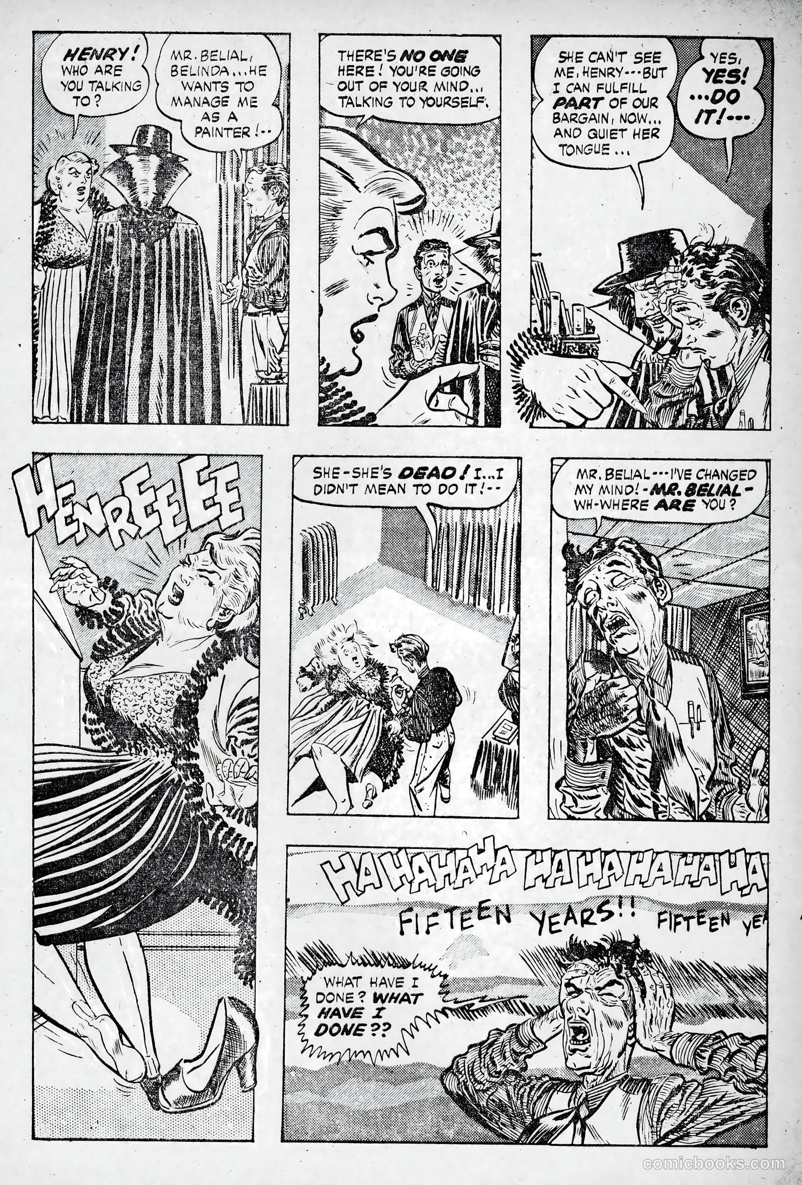 House of Terror #1 (1953) — page 9 of 37