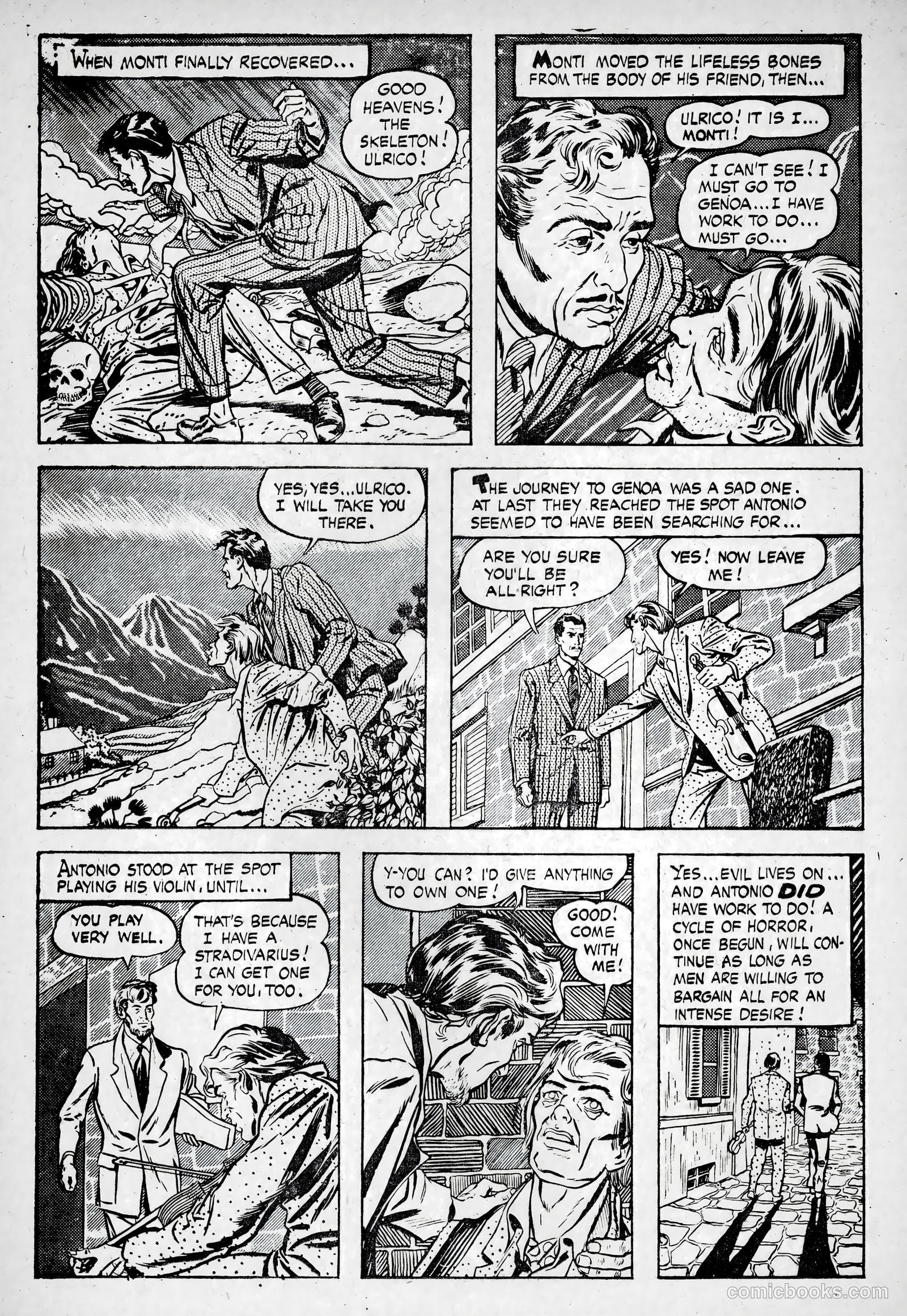 House of Terror #1 (1953) — page 19 of 37