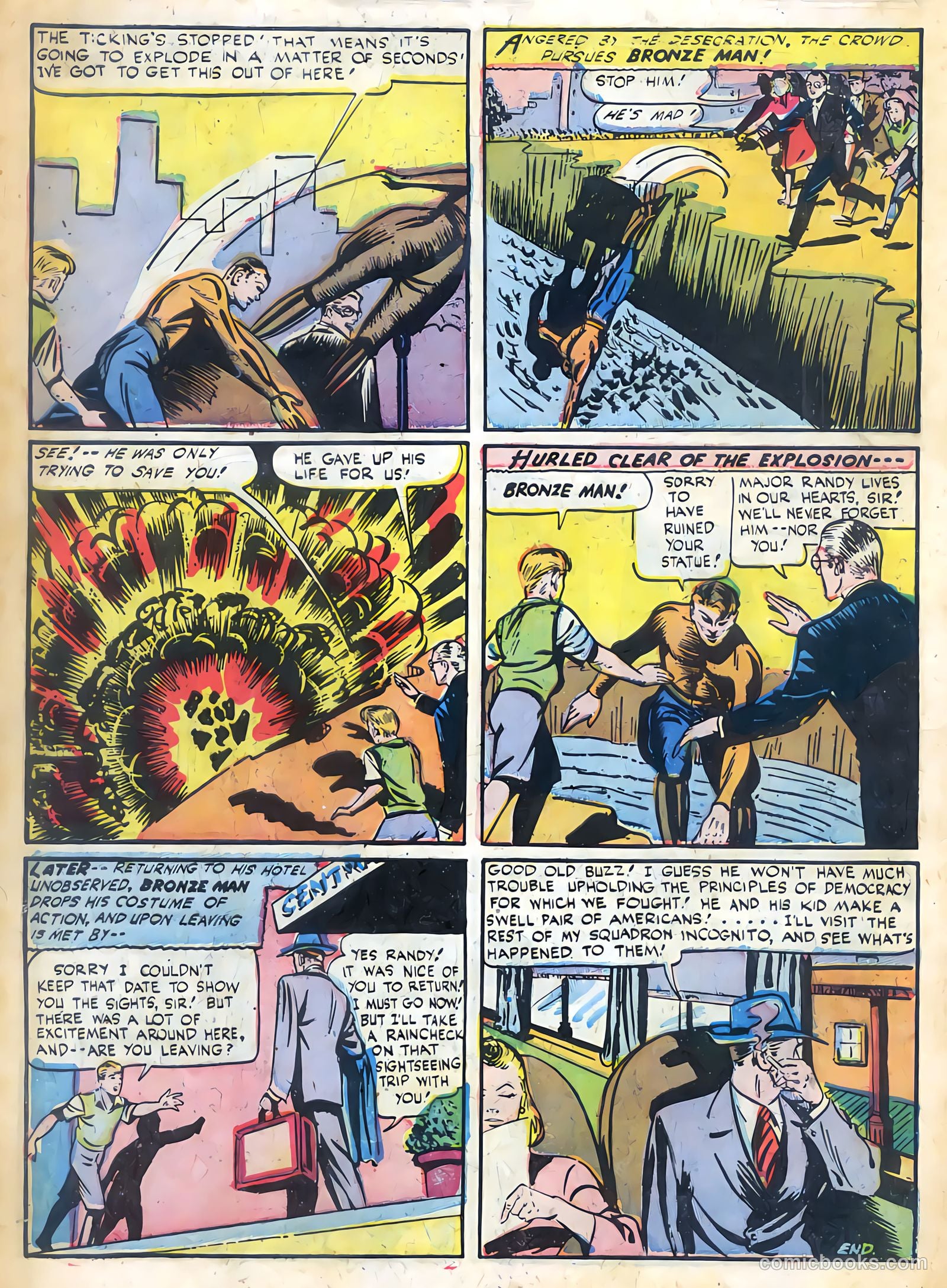 Human Fly #1 (1958) — page 34 of 36