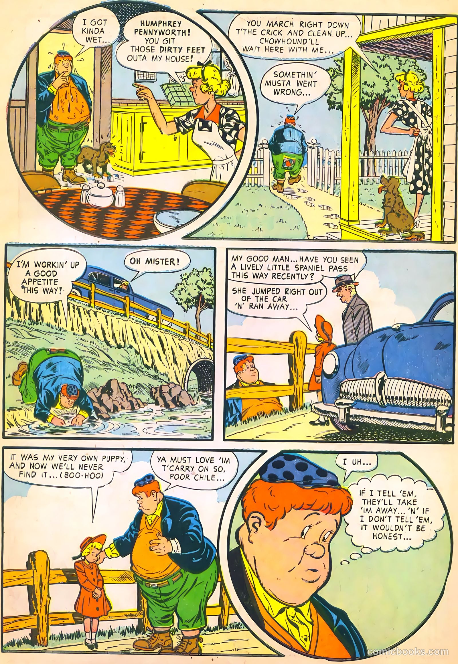 Humphrey Comics #5 (1949) — page 8 of 52