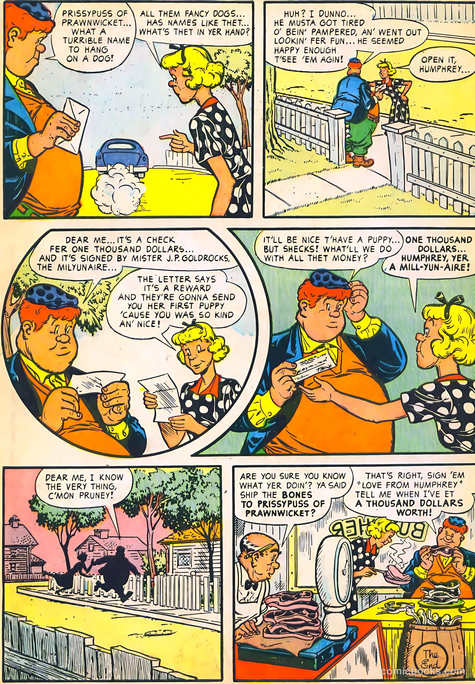 Humphrey Comics #5 (1949) — page 10 of 52
