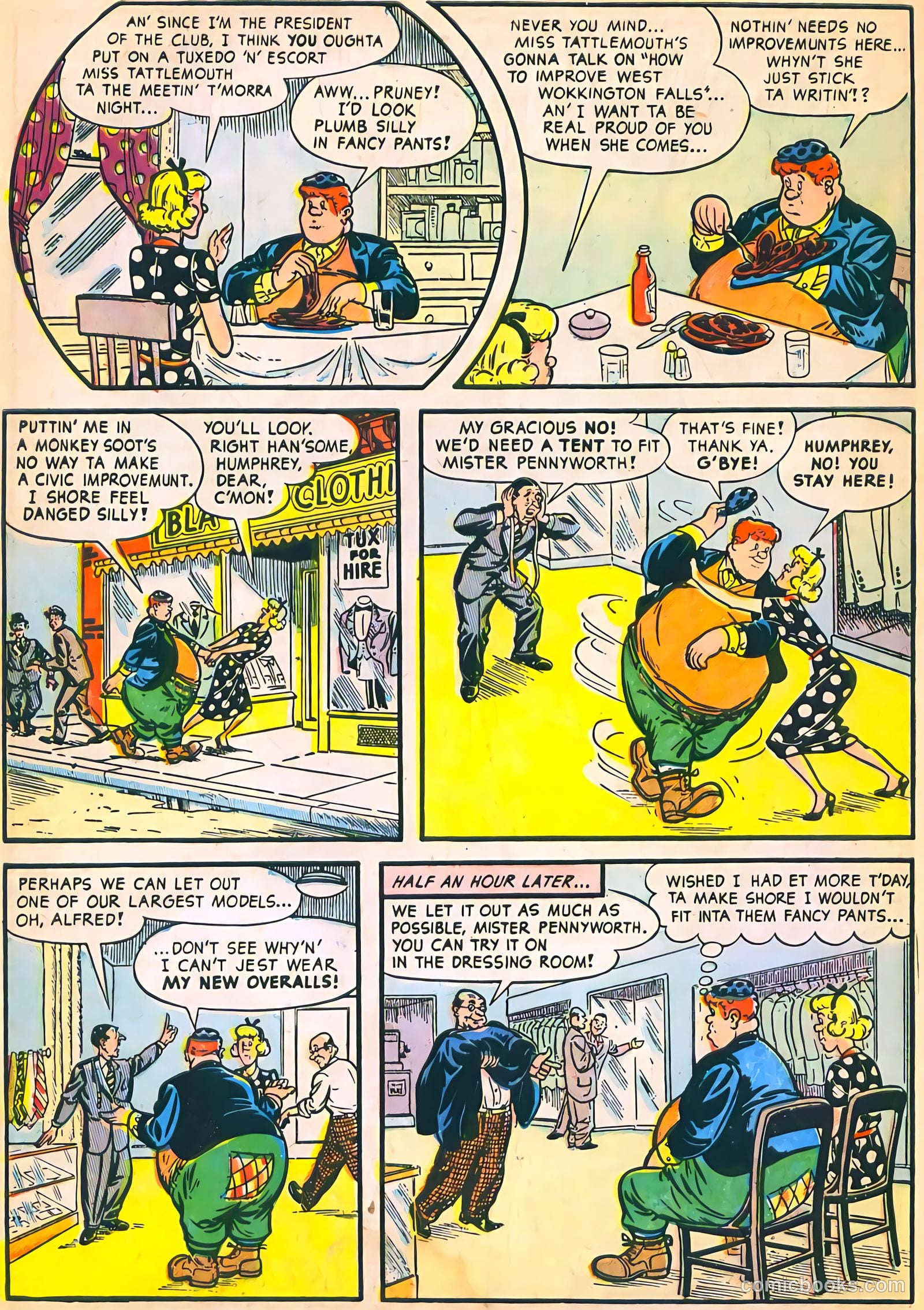 Humphrey Comics #5 (1949) — page 12 of 52