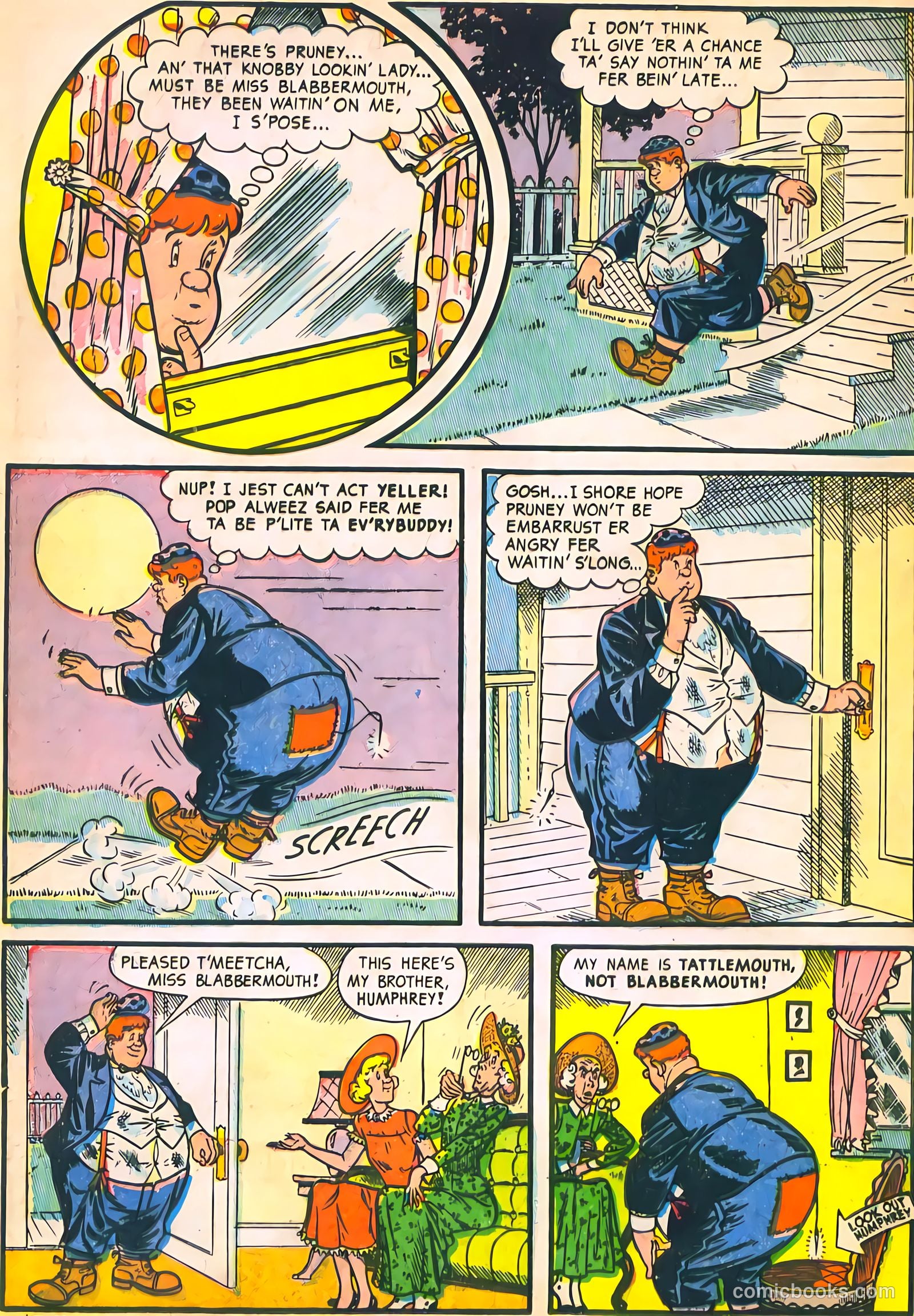 Humphrey Comics #5 (1949) — page 16 of 52