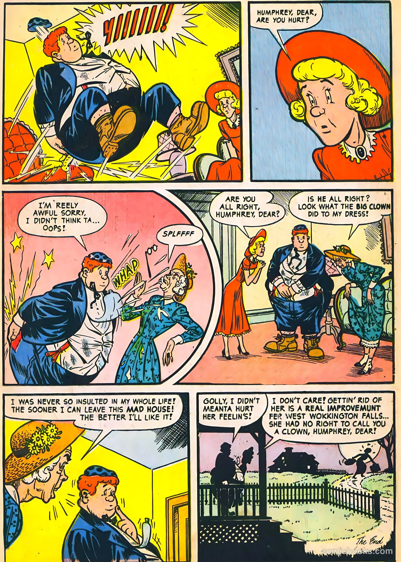Humphrey Comics #5 (1949) — page 17 of 52