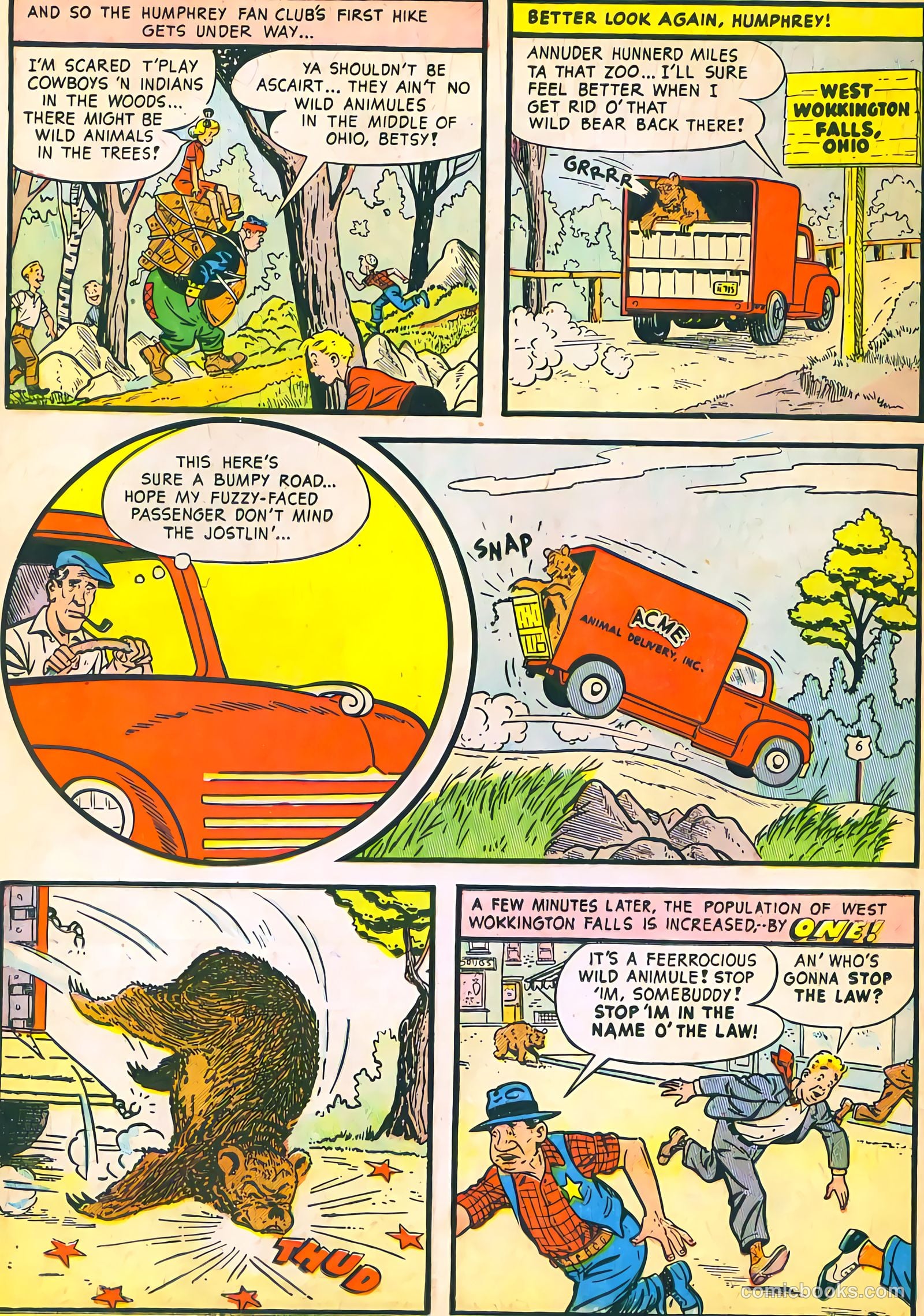 Humphrey Comics #5 (1949) — page 36 of 52
