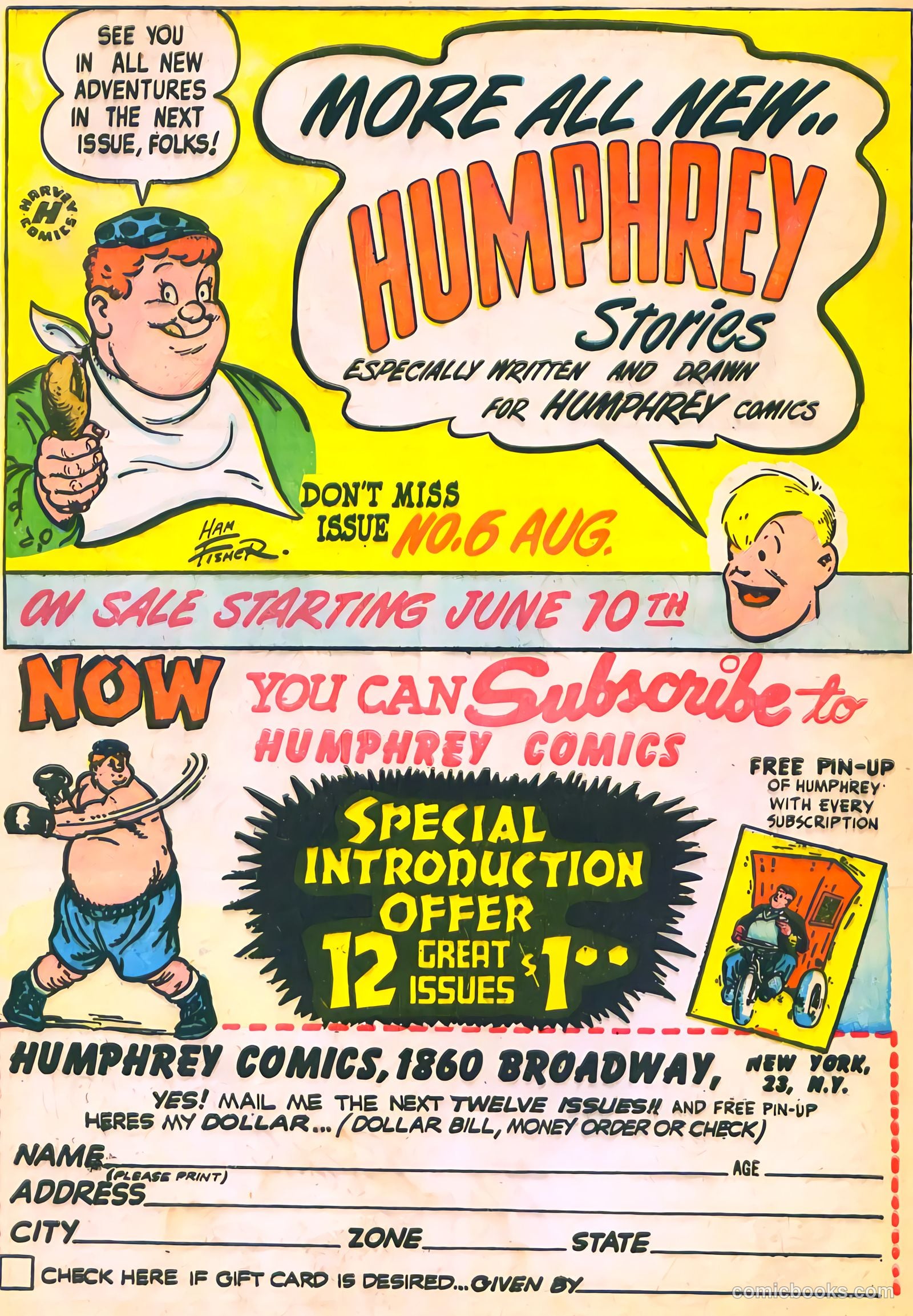 Humphrey Comics #5 (1949) — page 42 of 52